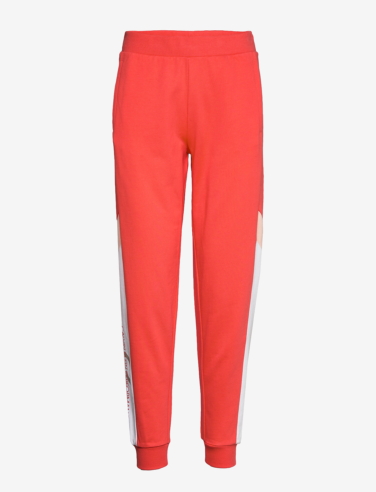 Calvin Klein Performance - KNIT PANTS - hot coral - 0