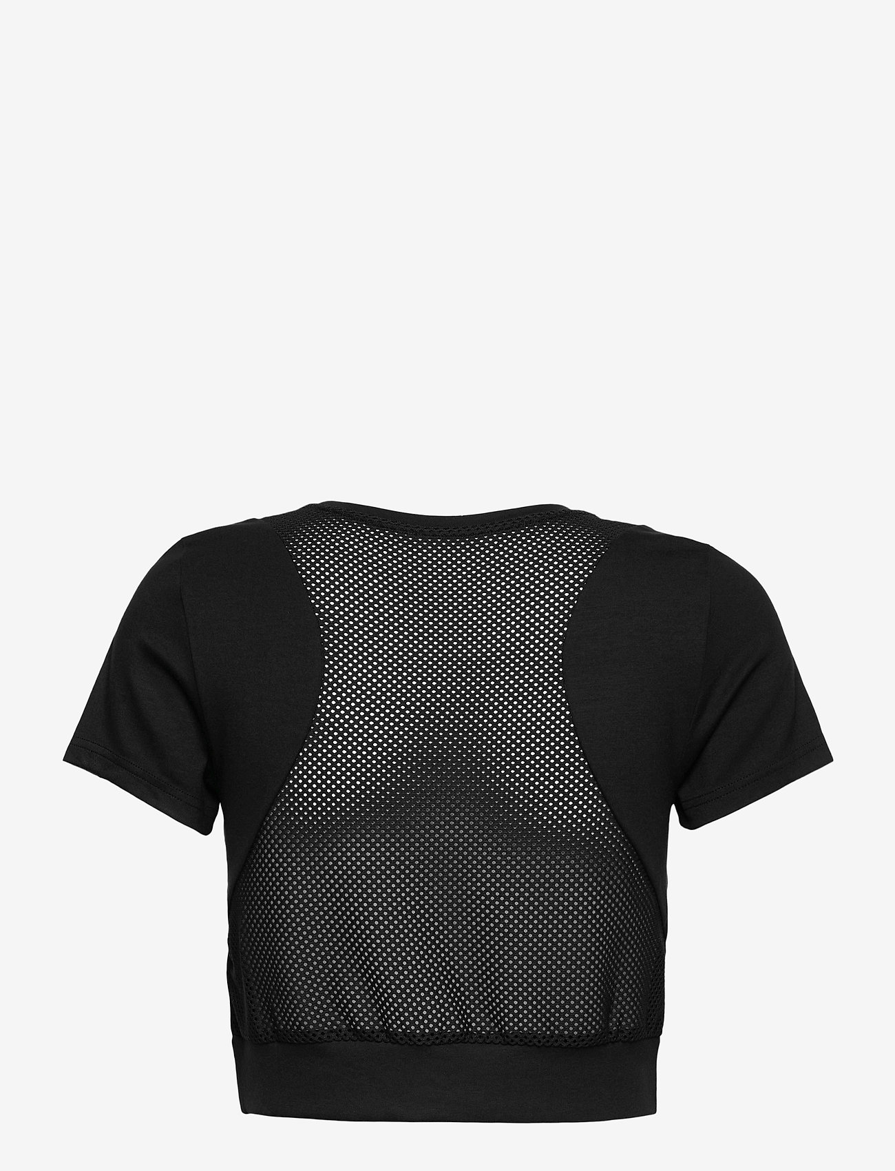 Calvin Klein Performance - PW - MESH BACK CROPPED T-SHIRT - ck black - 1