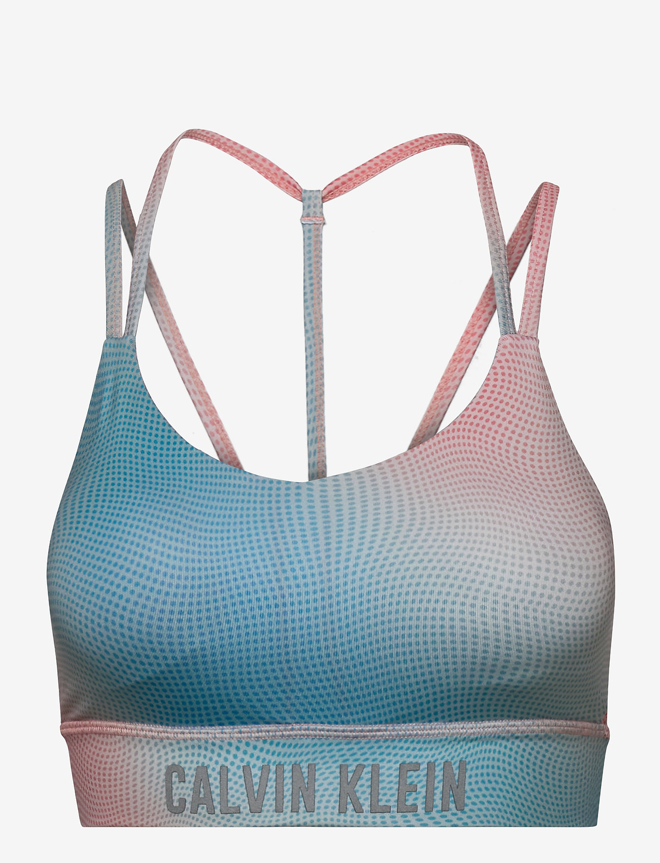 Calvin Klein Performance - WO - LOW SUPPORT BRA - kissable pink ombre aop - 0
