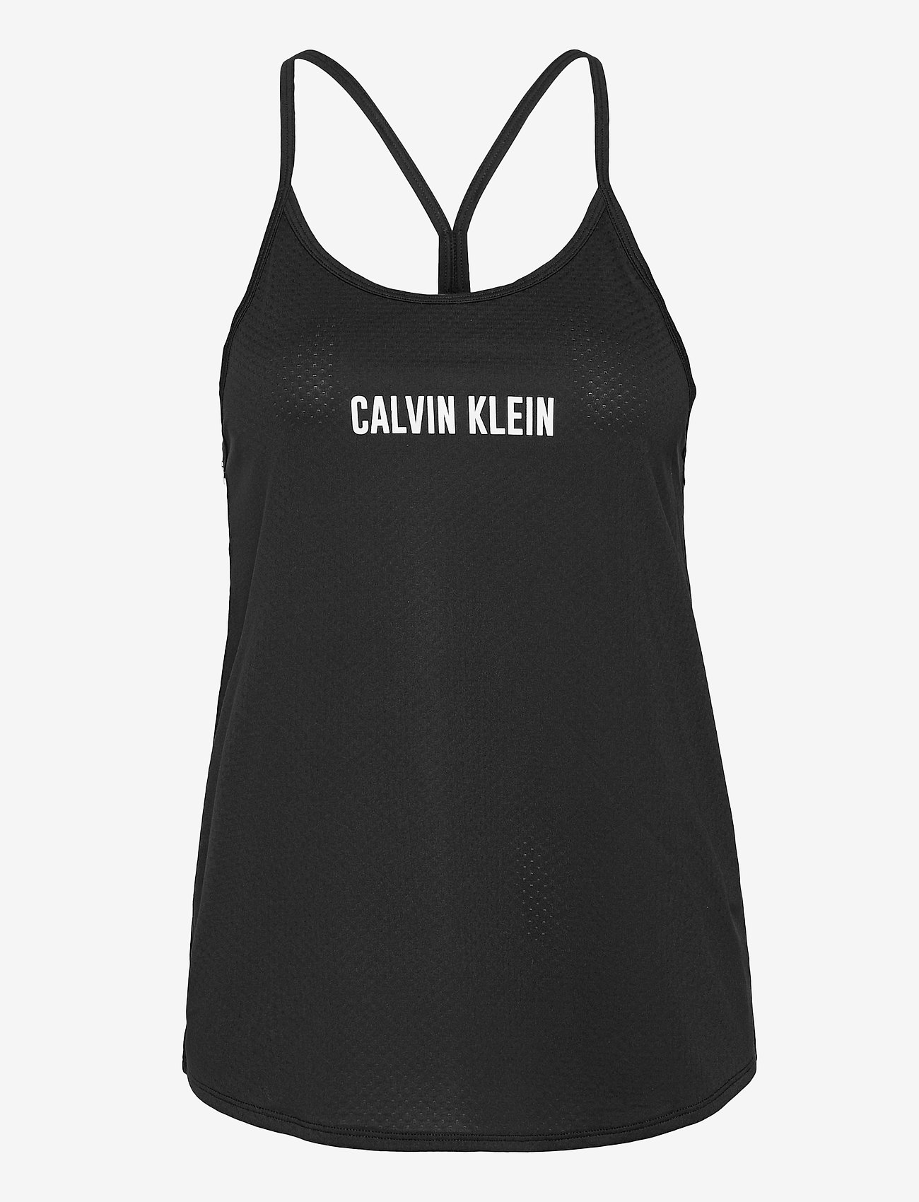 Calvin Klein Performance - WO - MESH TANK - ck black - 0