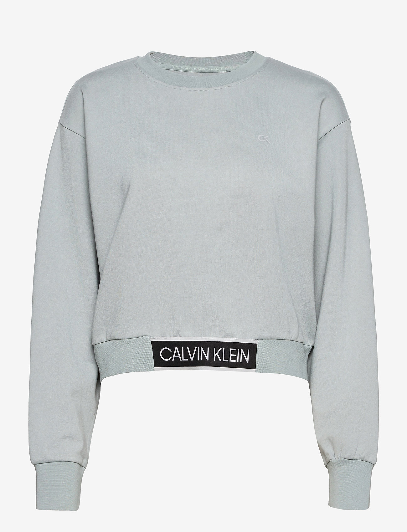 Calvin Klein Performance - PW - CROPPED PULLOVER - blushing green - 0