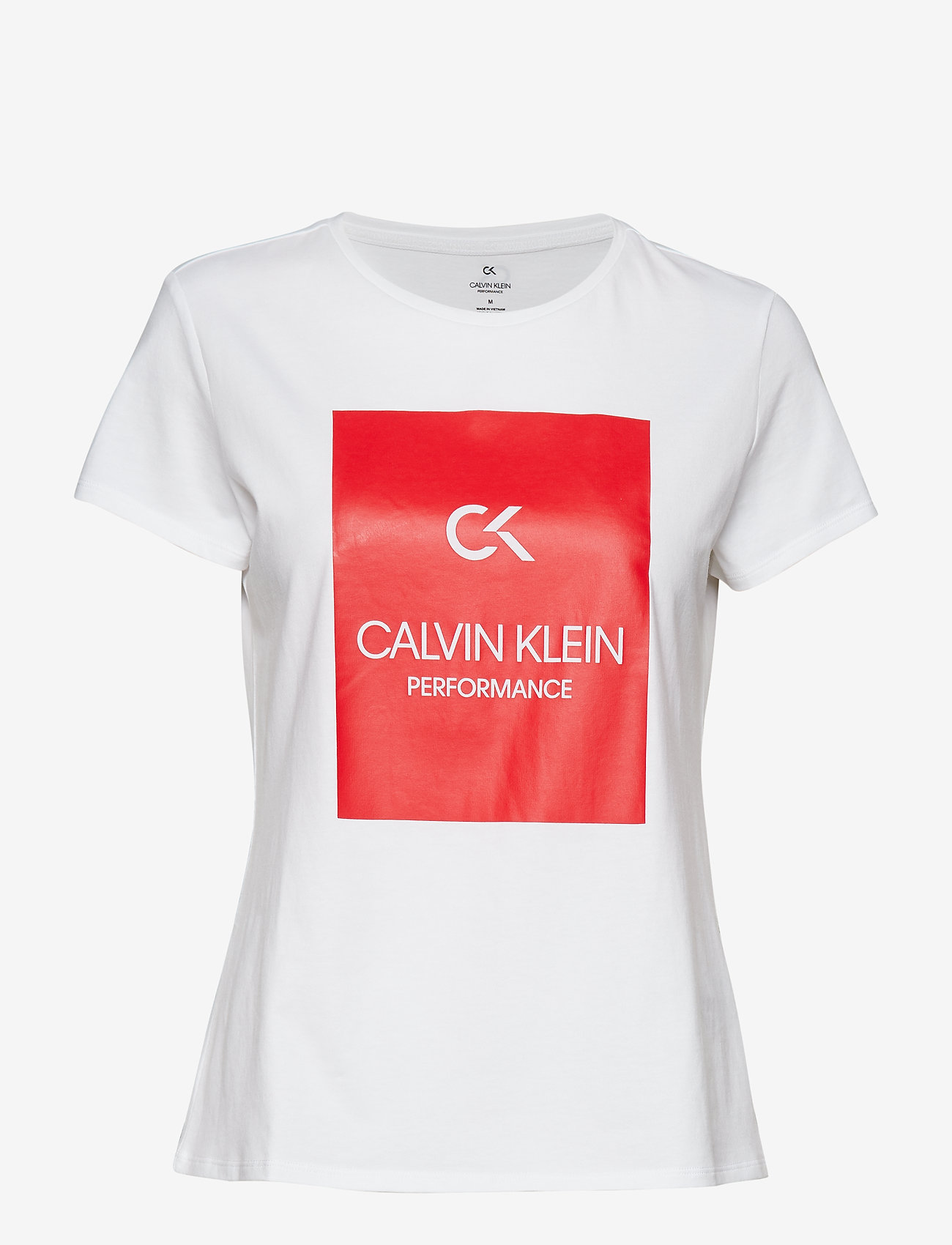 Calvin Klein Performance - SHORT SLEEVE TEE, 00 - bright white - 0