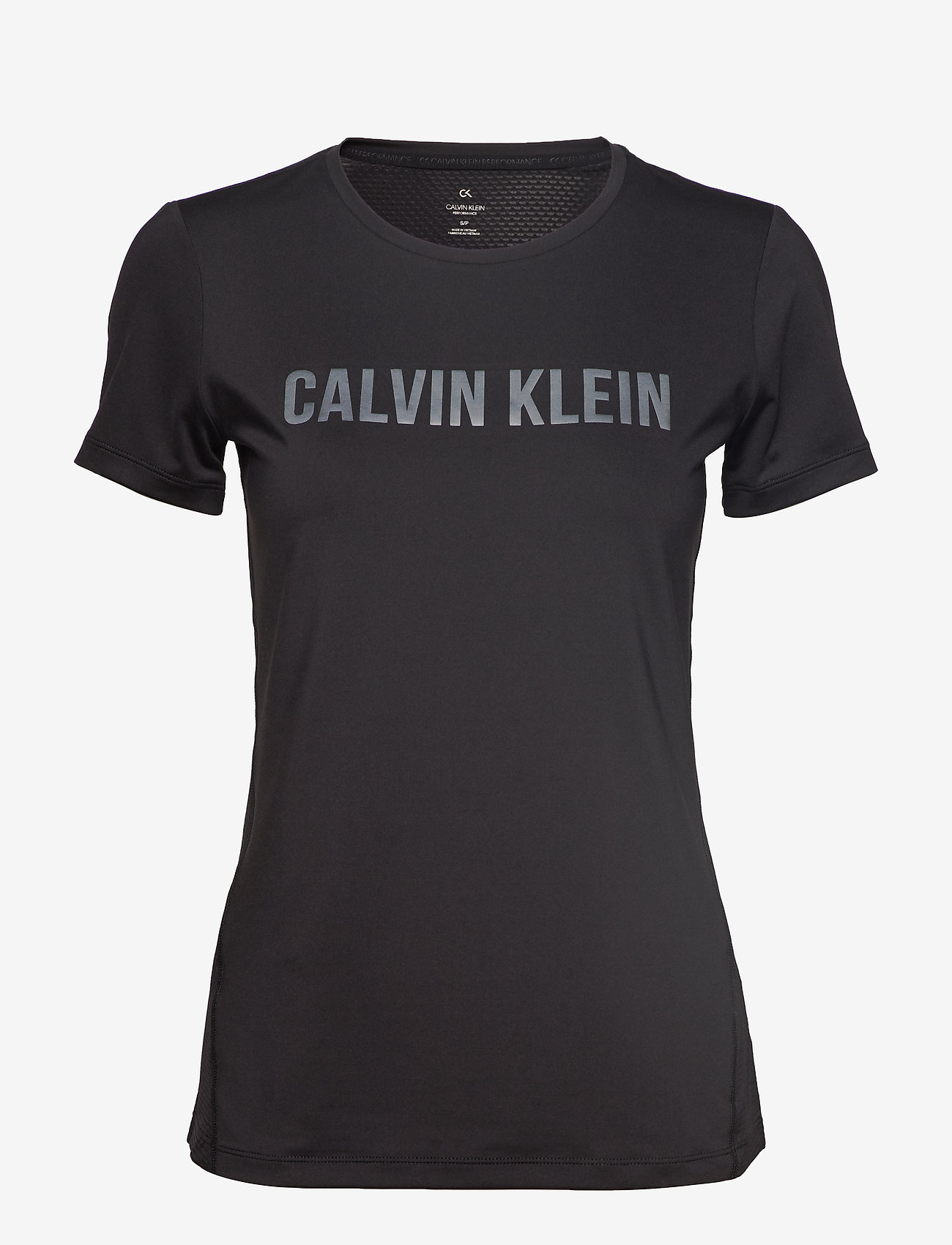 Calvin Klein Performance - LOGO SS TEE - ck black - 0