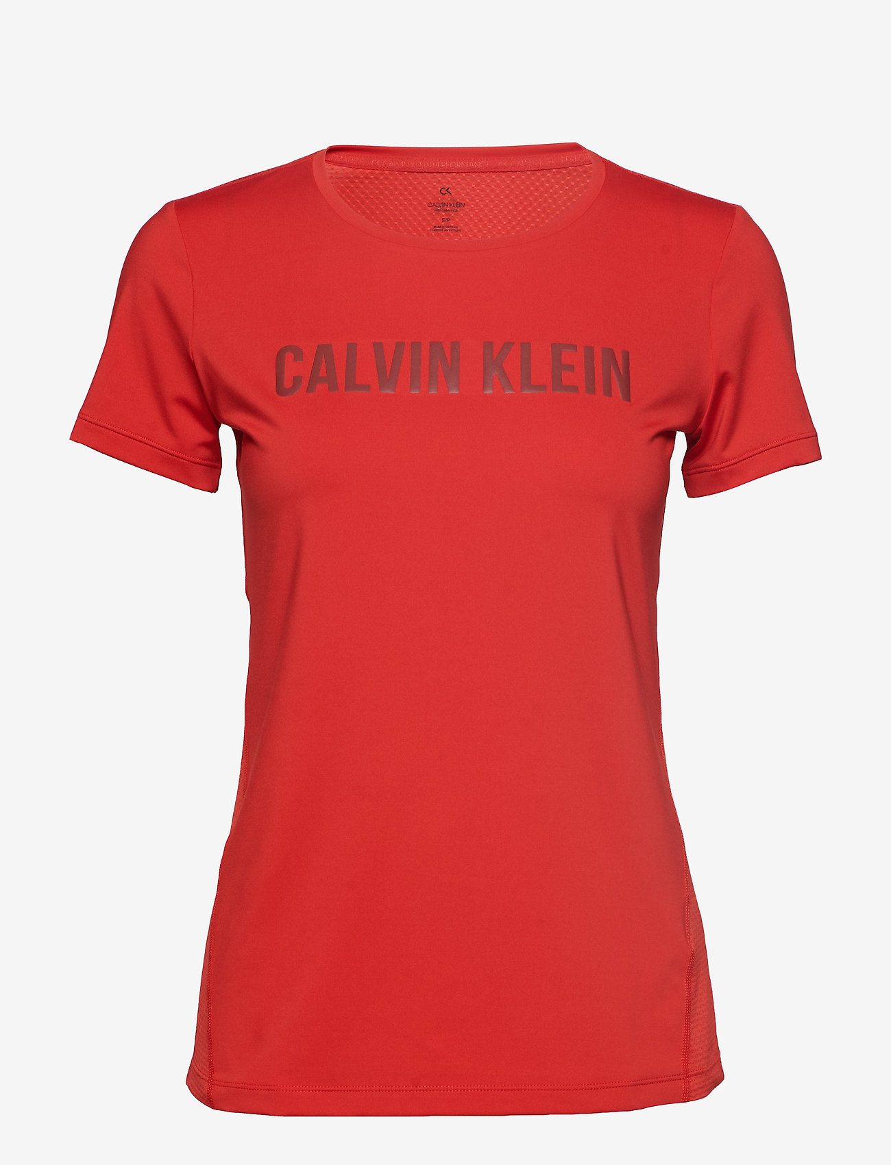 LOGO SS TEE - HIGH RISK RED