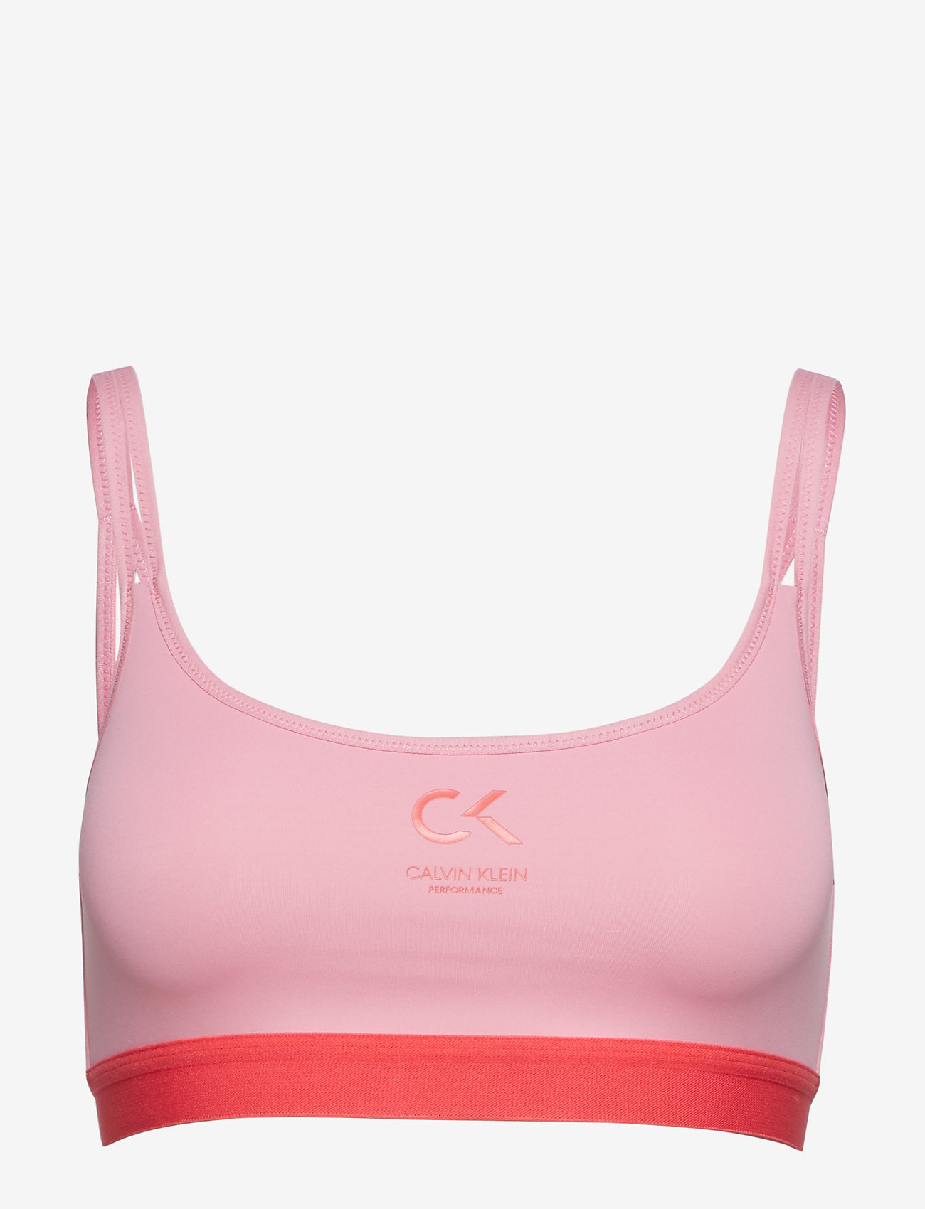Calvin Klein Performance - LOW SUPPORT SPORTS BRA - sea pink - 0