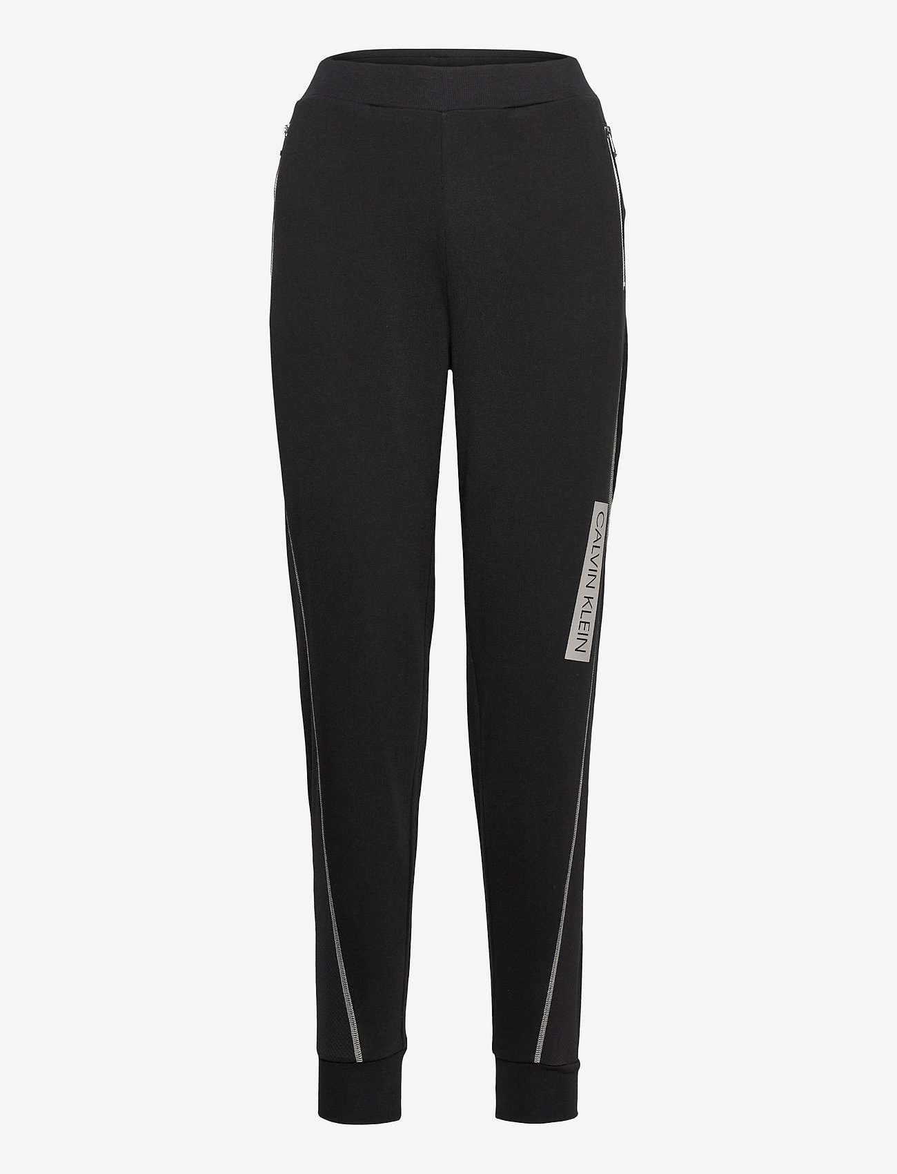 Calvin Klein Performance - KNIT PANTS - ck black - 0