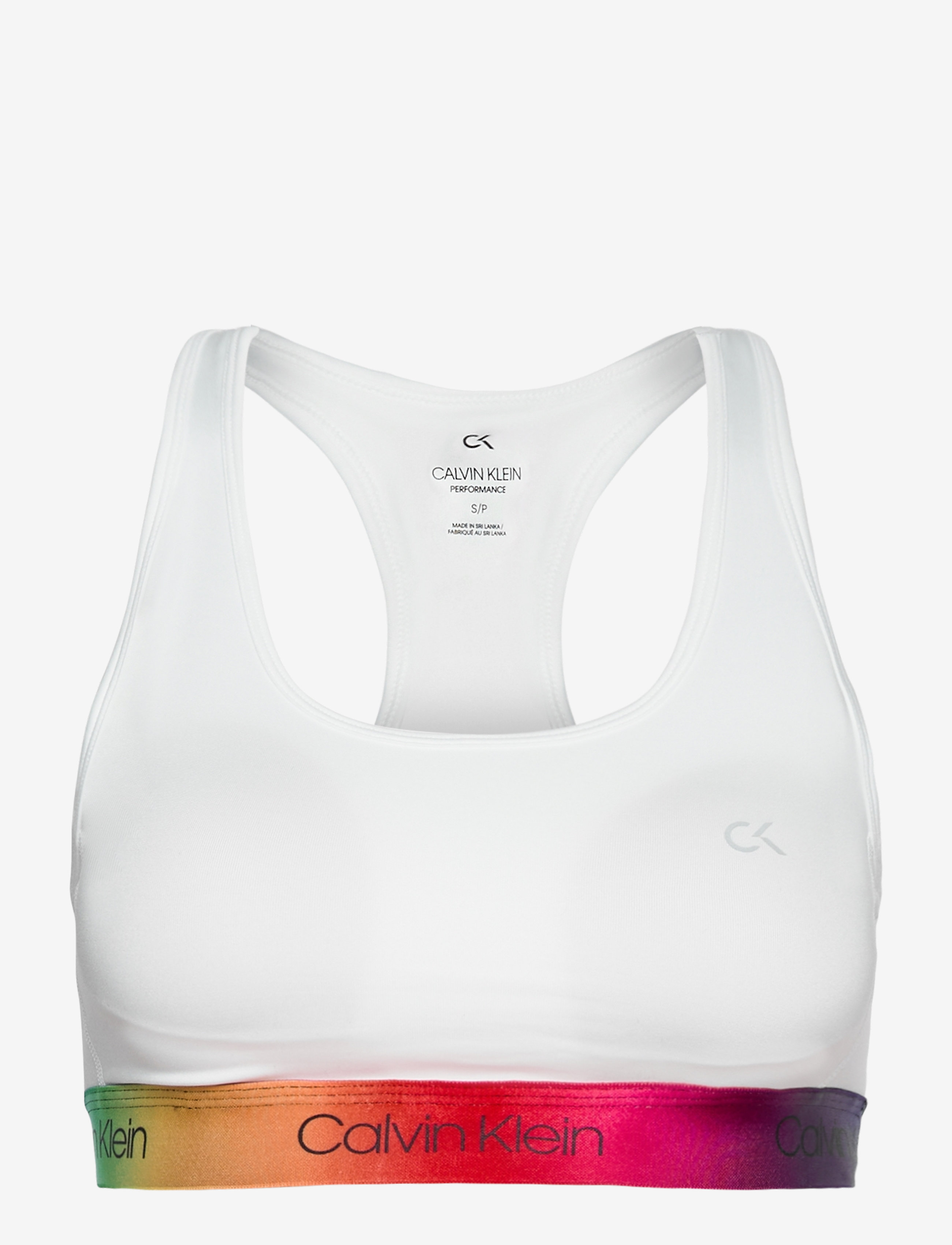 Calvin Klein Performance - WO - Medium Support Sports Bra - bright white - 0
