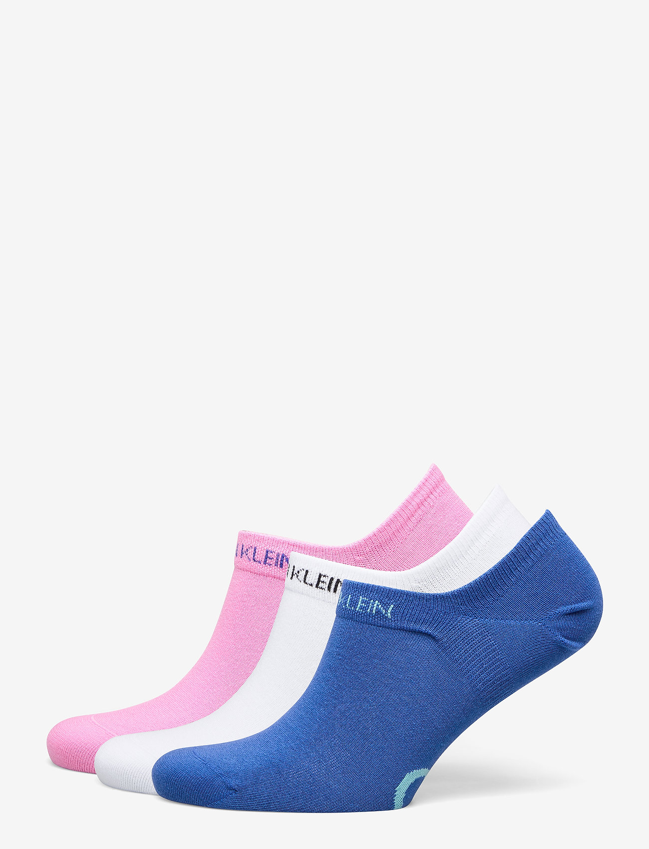Calvin Klein - CK WOMEN LINER 3P LOGO GRIPPER - violet blue combo - 0