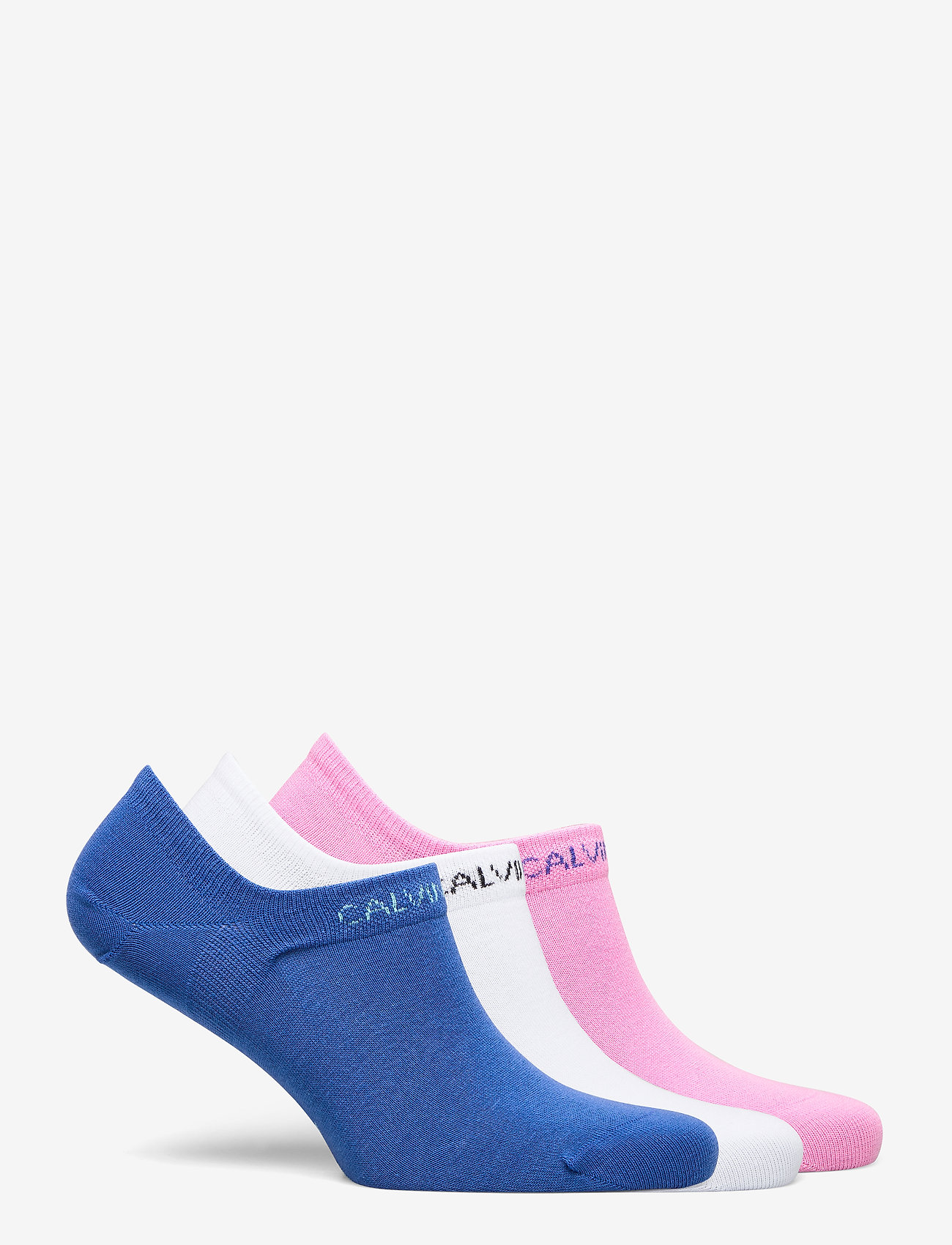 Calvin Klein - CK WOMEN LINER 3P LOGO GRIPPER - violet blue combo - 1
