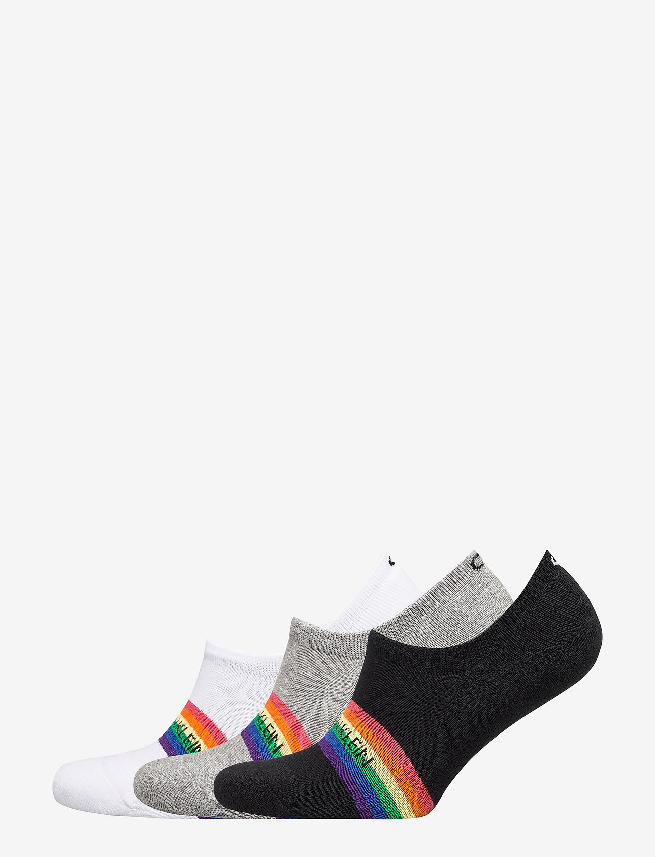 Calvin Klein - CK MEN LINER 3P PRIDE - white combo - 0