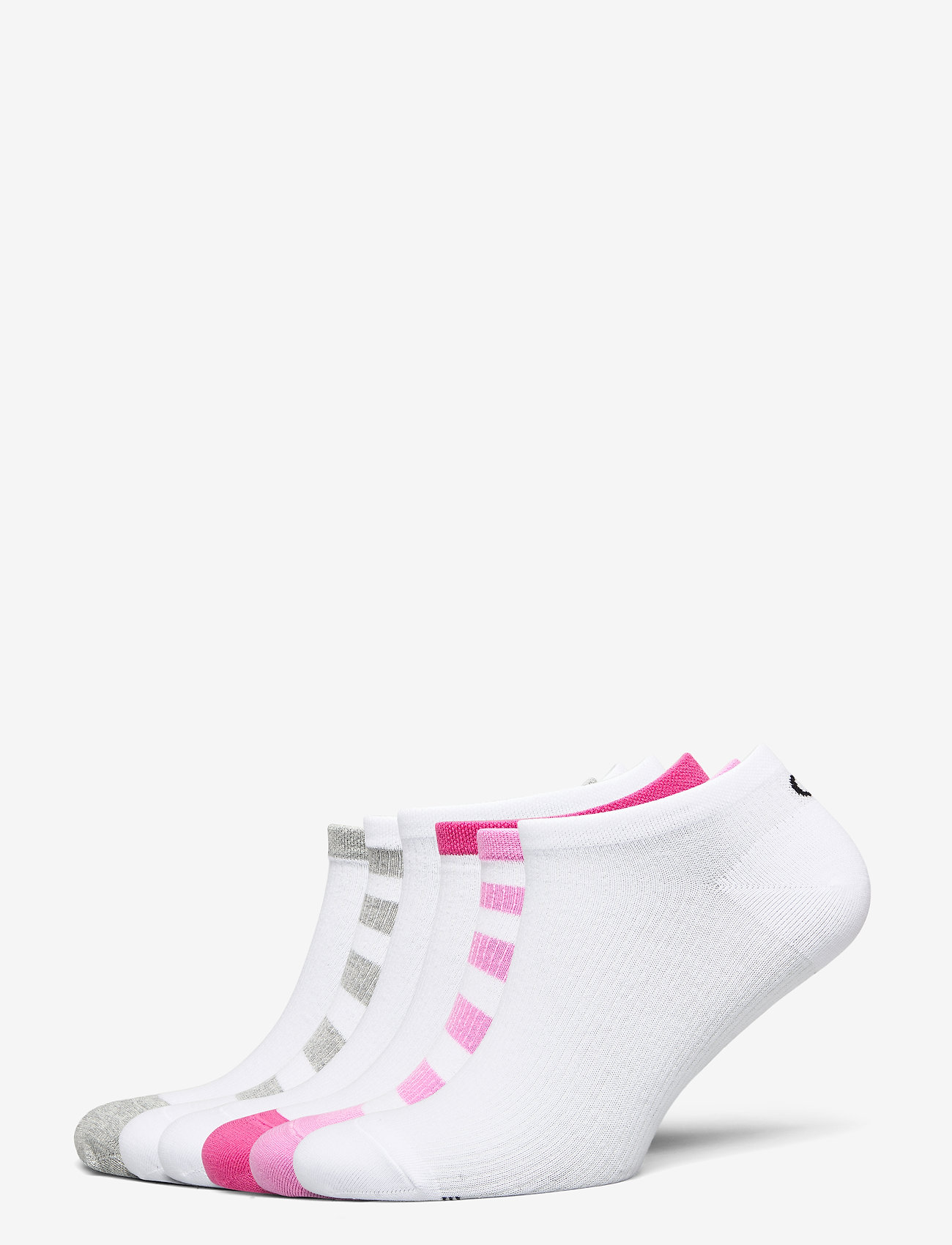 Calvin Klein - CK WOMEN LINER 6P BOLD STRIPE LOGO - light pink grey combo - 0