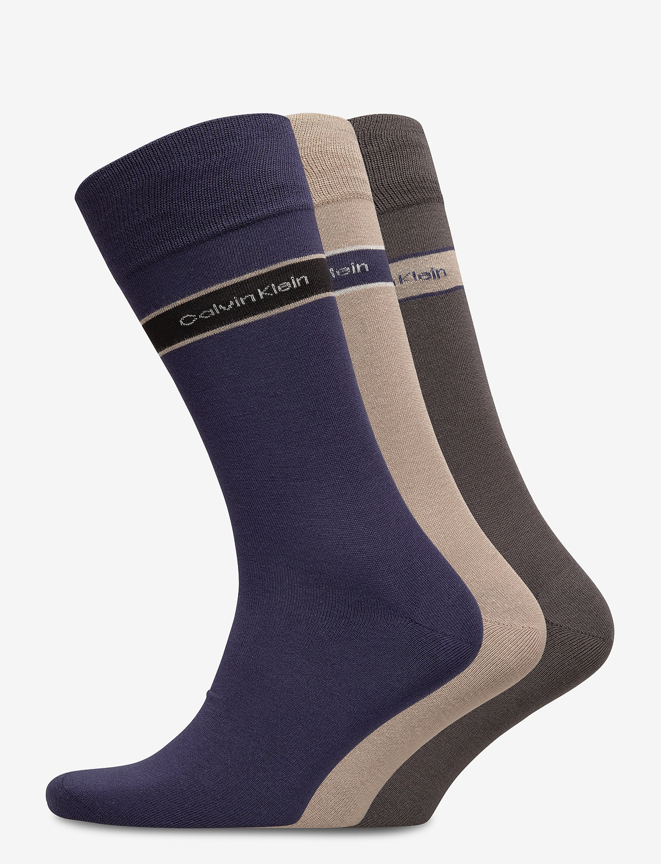 Calvin Klein - CK 3PK BAMBOO BAND LOGO 004 - grey combo - 0