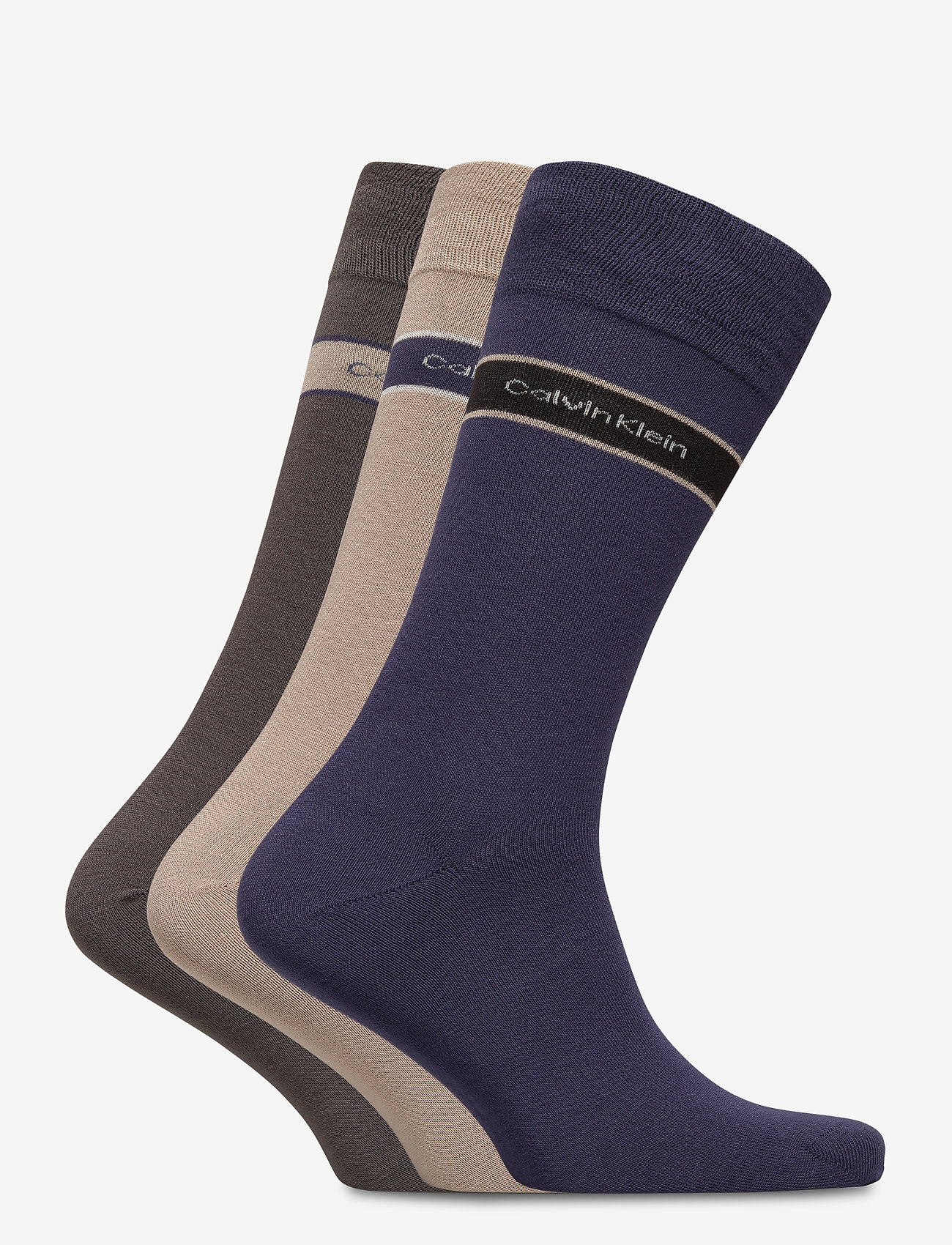 Calvin Klein - CK 3PK BAMBOO BAND LOGO 004 - grey combo - 1