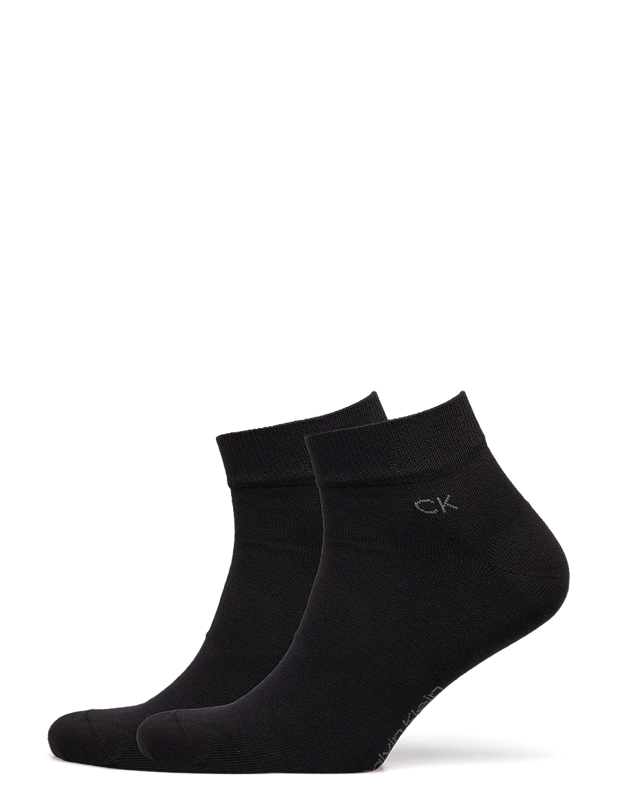 Calvin Klein - CK MEN QUARTER 2P - black - 0