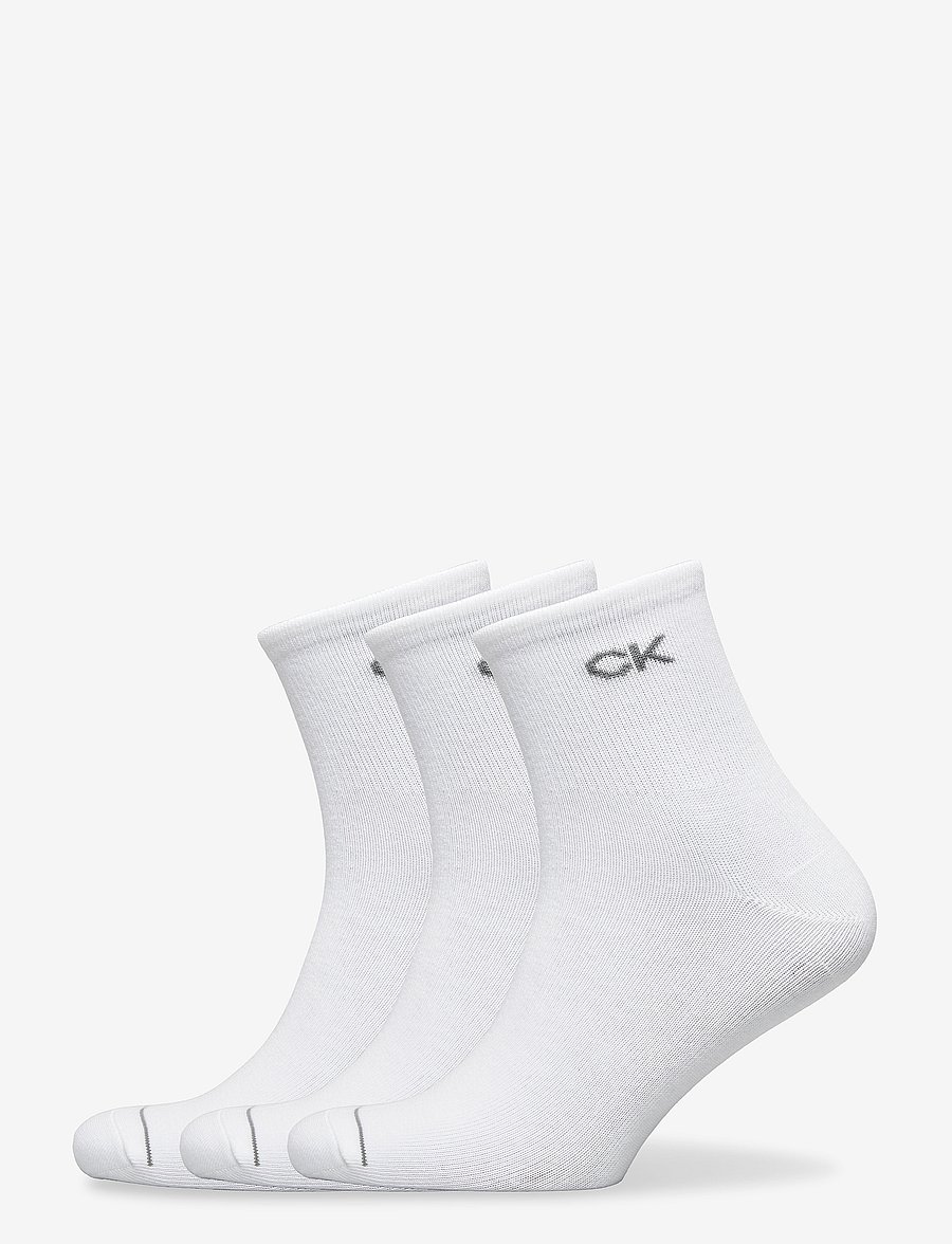Calvin Klein - CK MEN SHORT SOCK 3P - crew-socken - white - 1