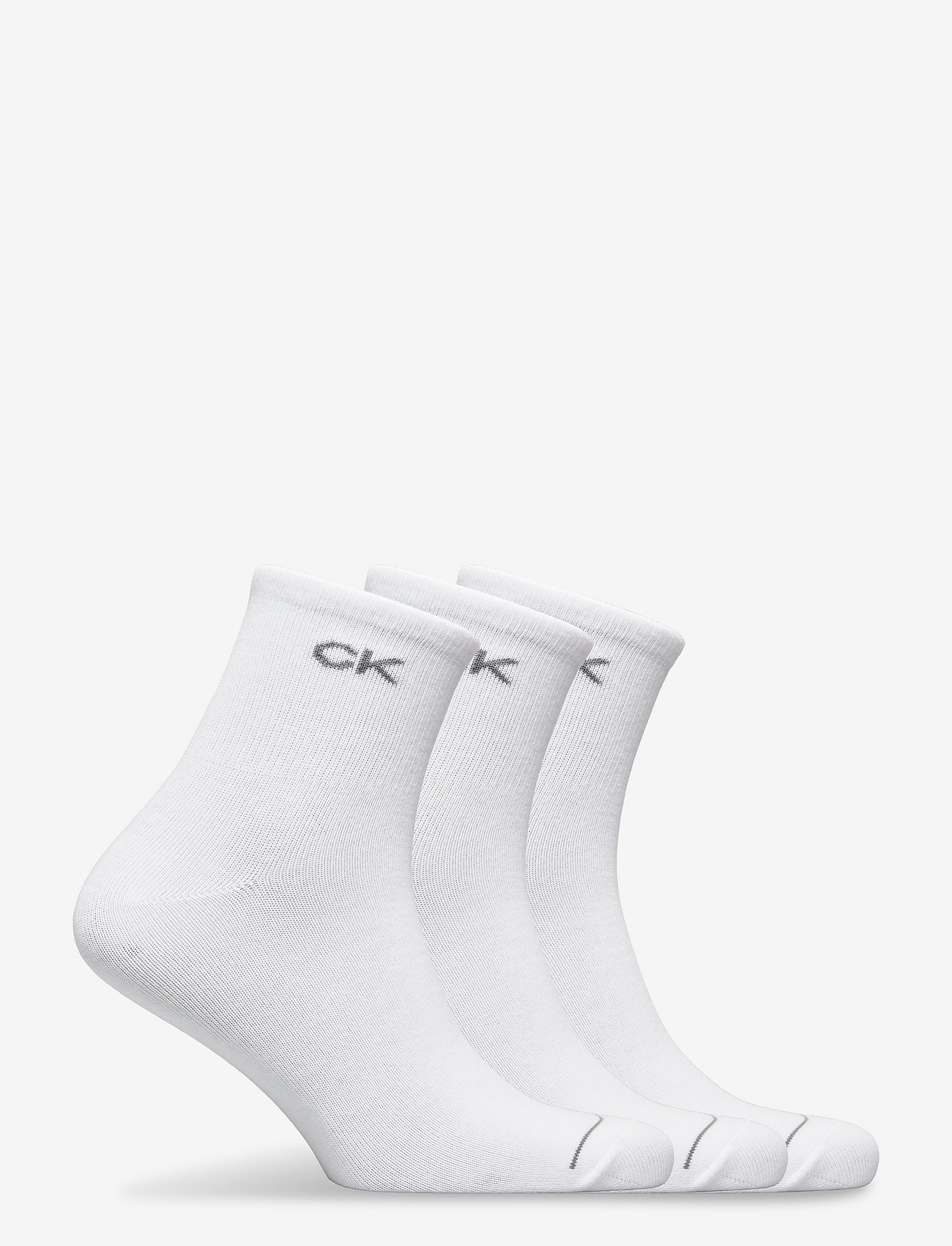 Calvin Klein - CK MEN SHORT SOCK 3P - white - 2