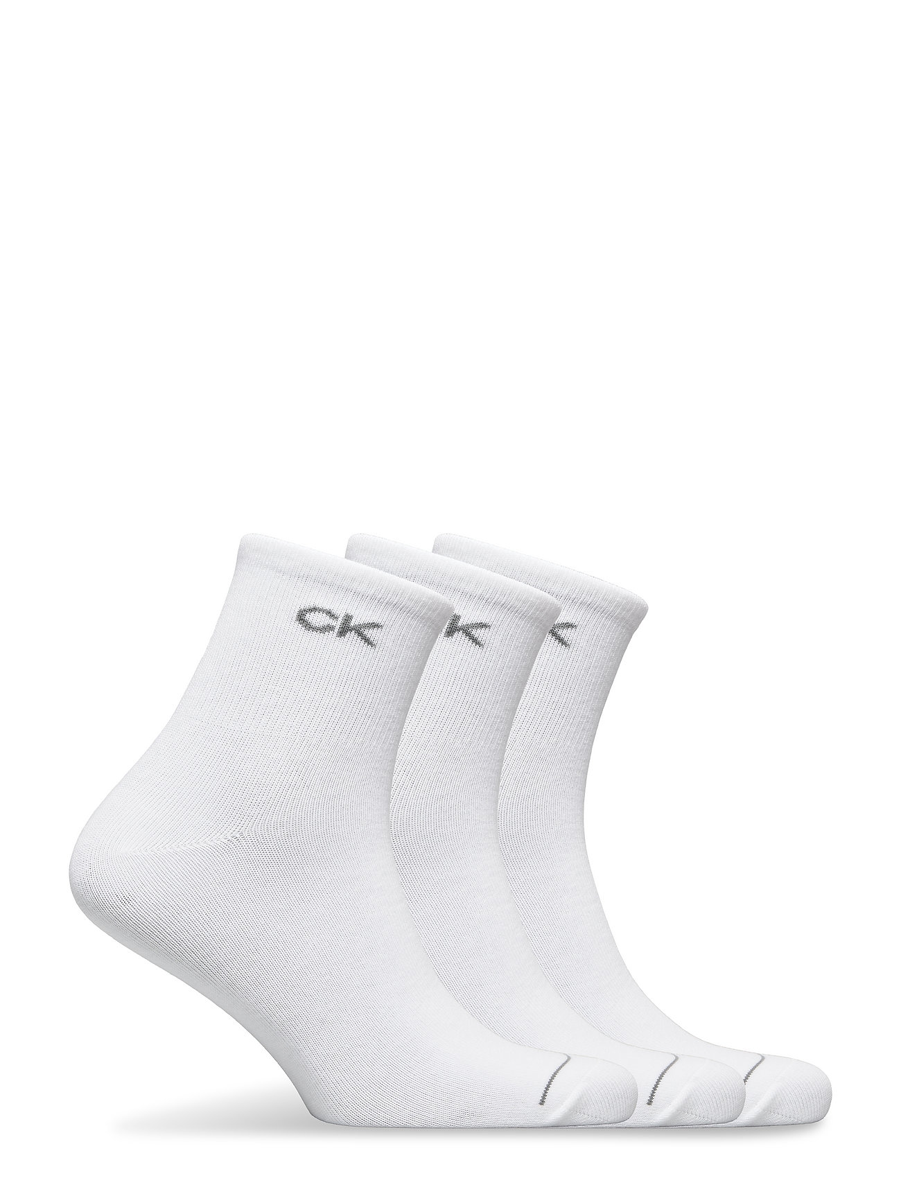 Calvin Klein - CK MEN SHORT SOCK 3P - multipack socks - white - 1