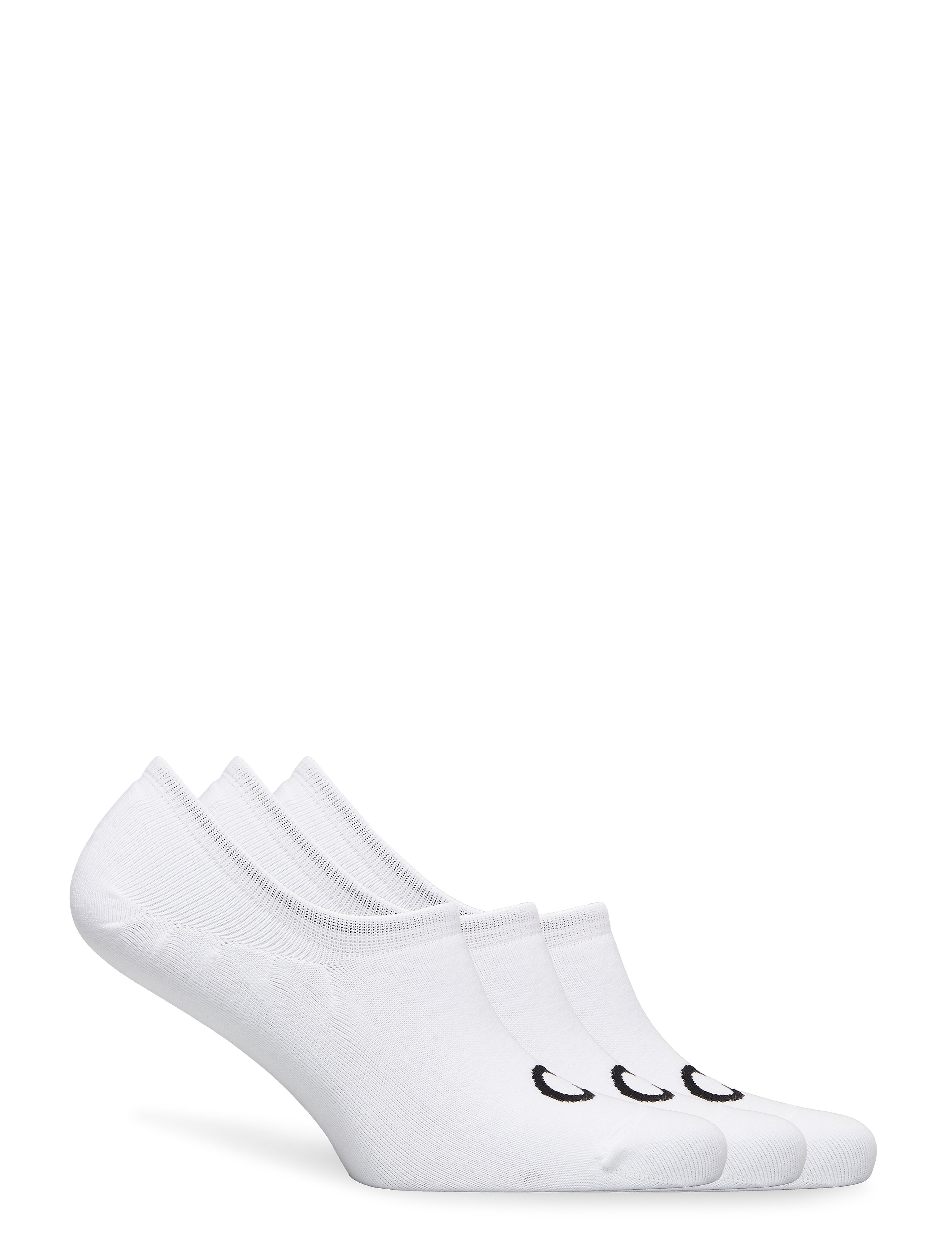 Calvin Klein - CK MEN FOOTIE HIGH CUT 3P LOGO - white - 1