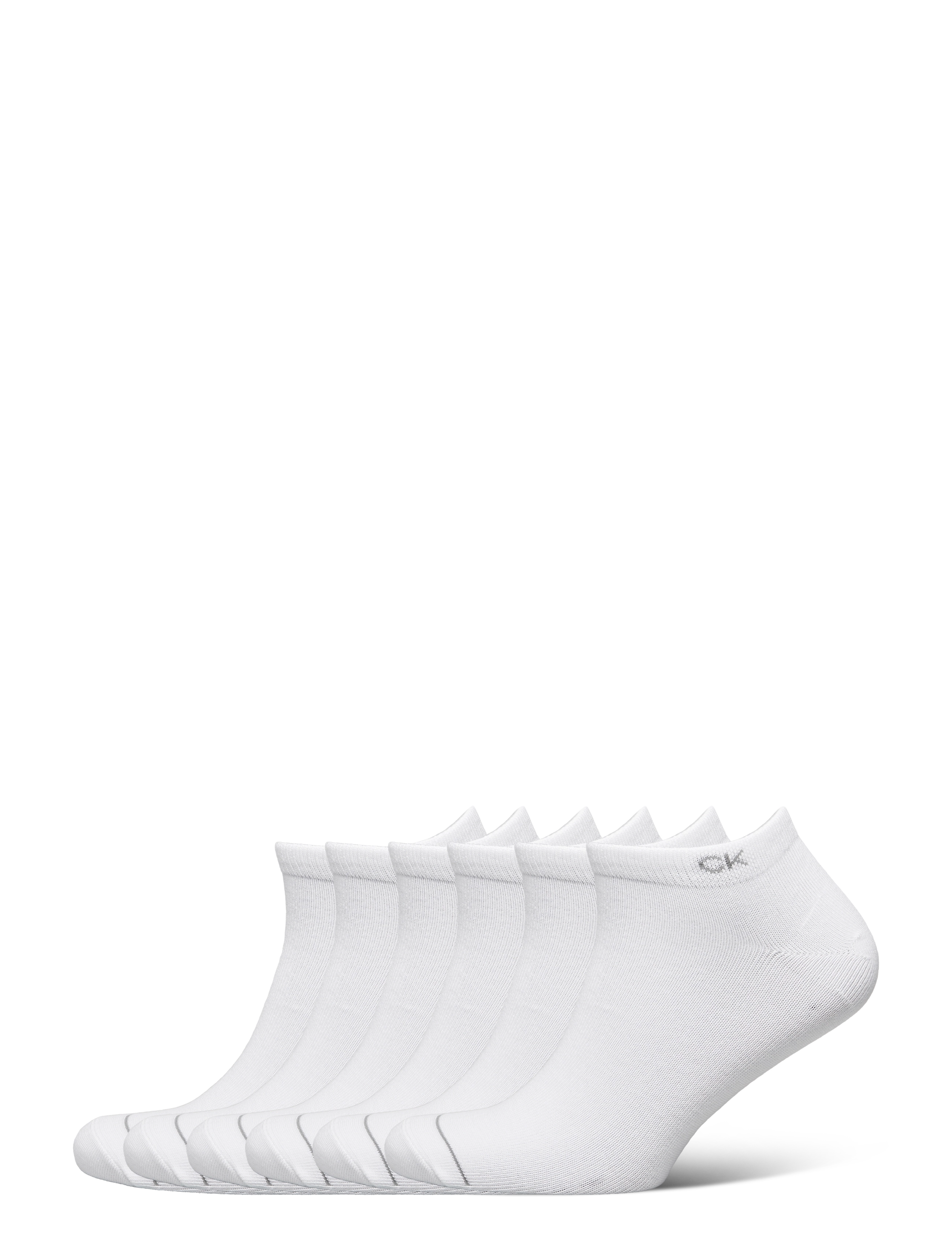 Calvin Klein CK MEN SNEAKER 6P THOMAS ECOM - Undertøj - WHITE / white