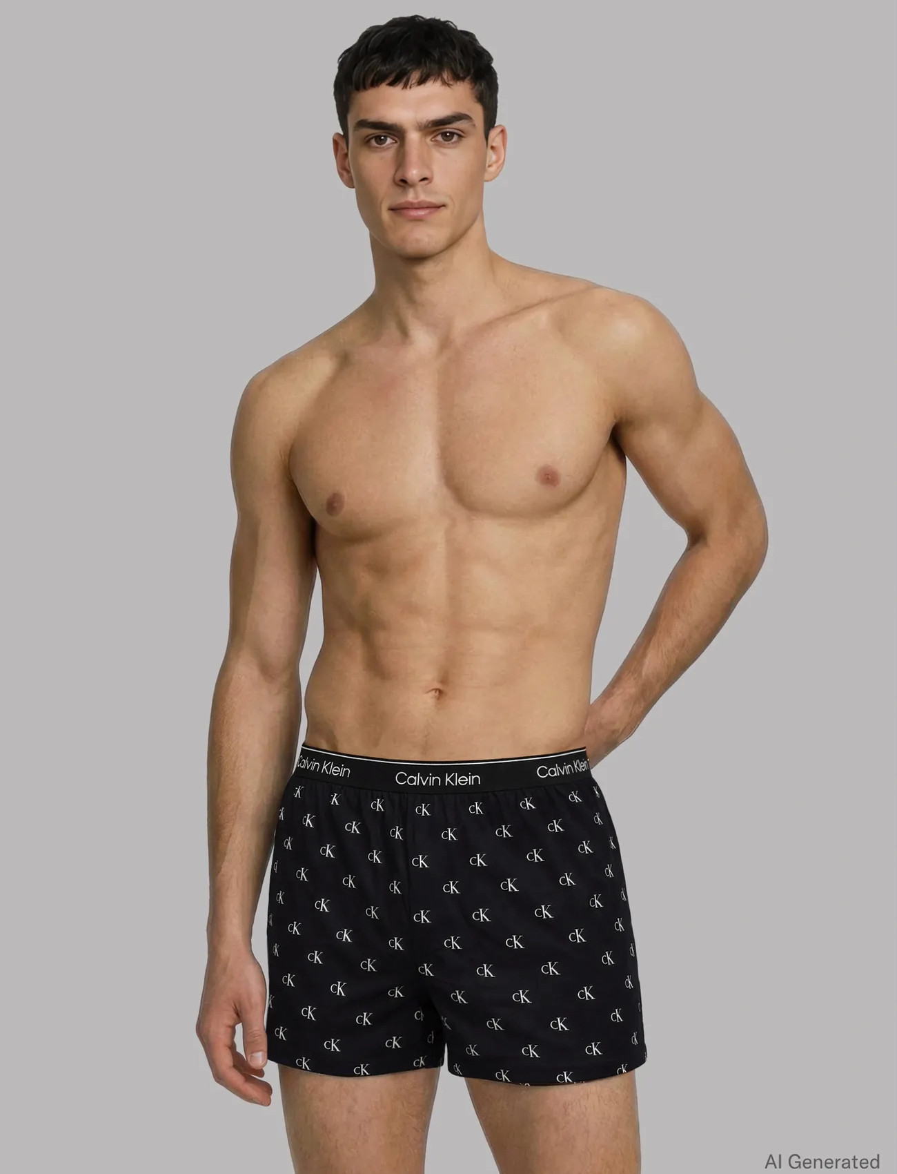 Calvin Klein Boxer Slim 3Pk - - M 1