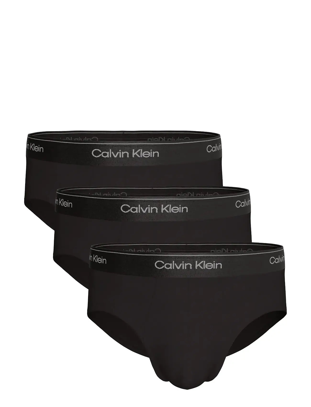Calvin Klein Hip Brief 3Pk - Black - S