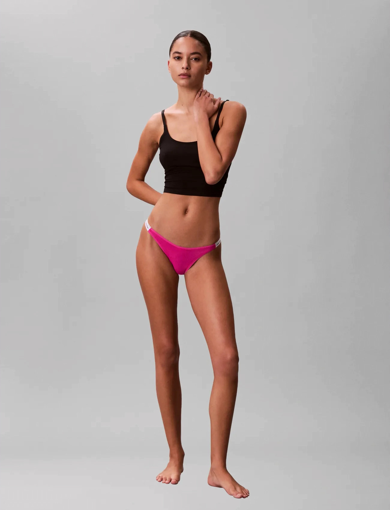 Calvin Klein Dipped Thong 3Pk - - L 1