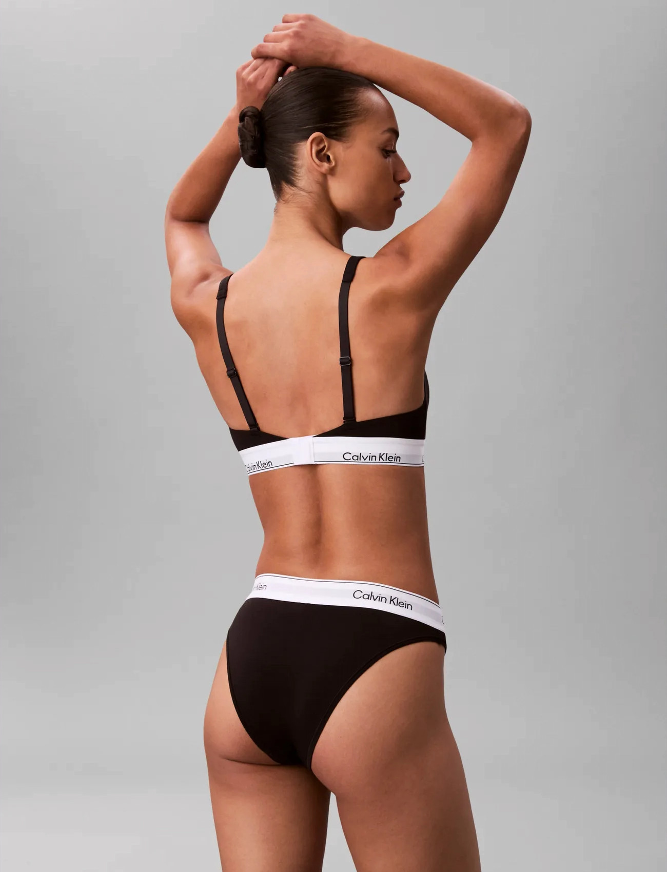 Calvin Klein High Leg Tanga string dam – bild 3