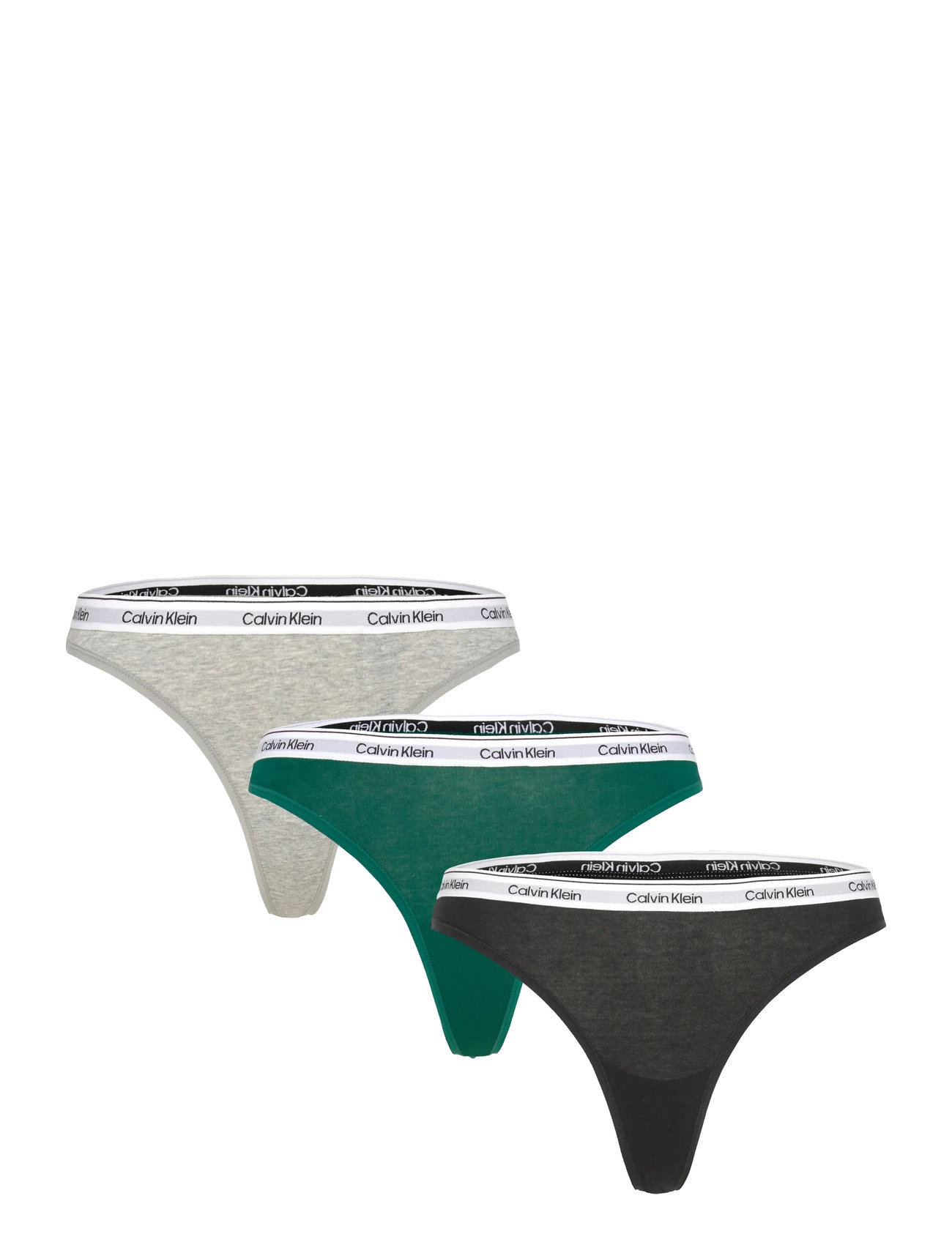 Calvin Klein Thong 3Pk - - M 2