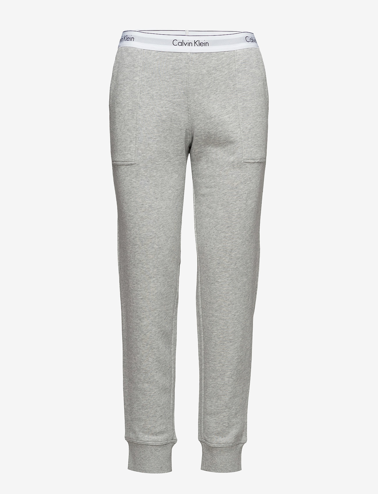 Calvin Klein - BOTTOM PANT JOGGER - underdele - grey heather - 0