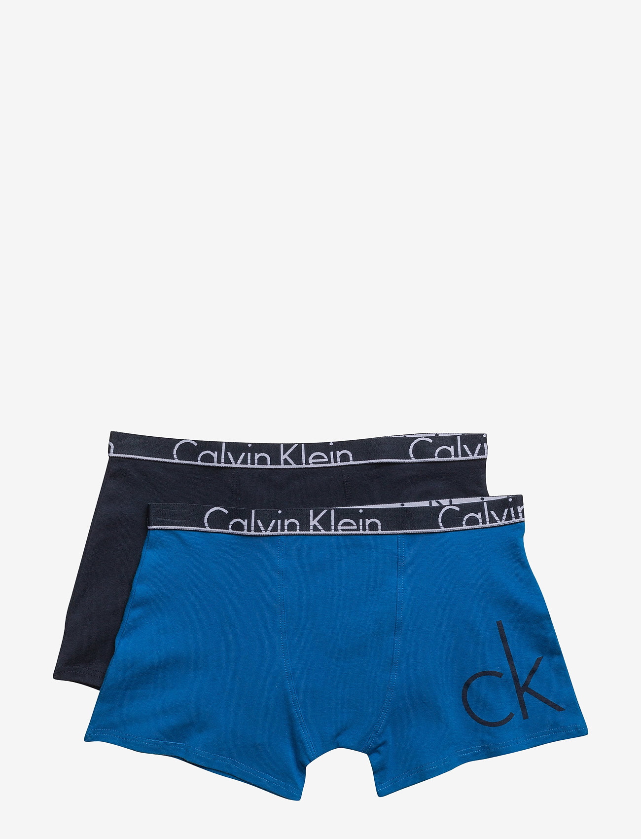 Calvin Klein - 2 PACK TRUNK PRINT - 1 ck spray line lg black / 1 black - 0