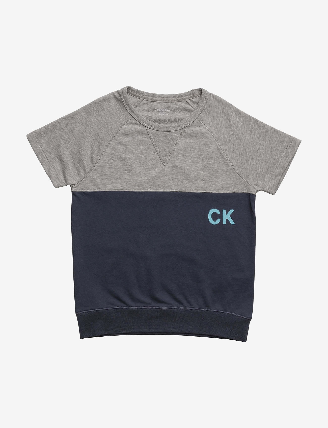 Calvin Klein - CK ID S/S RAGLAN SWE - blue shadow - 0