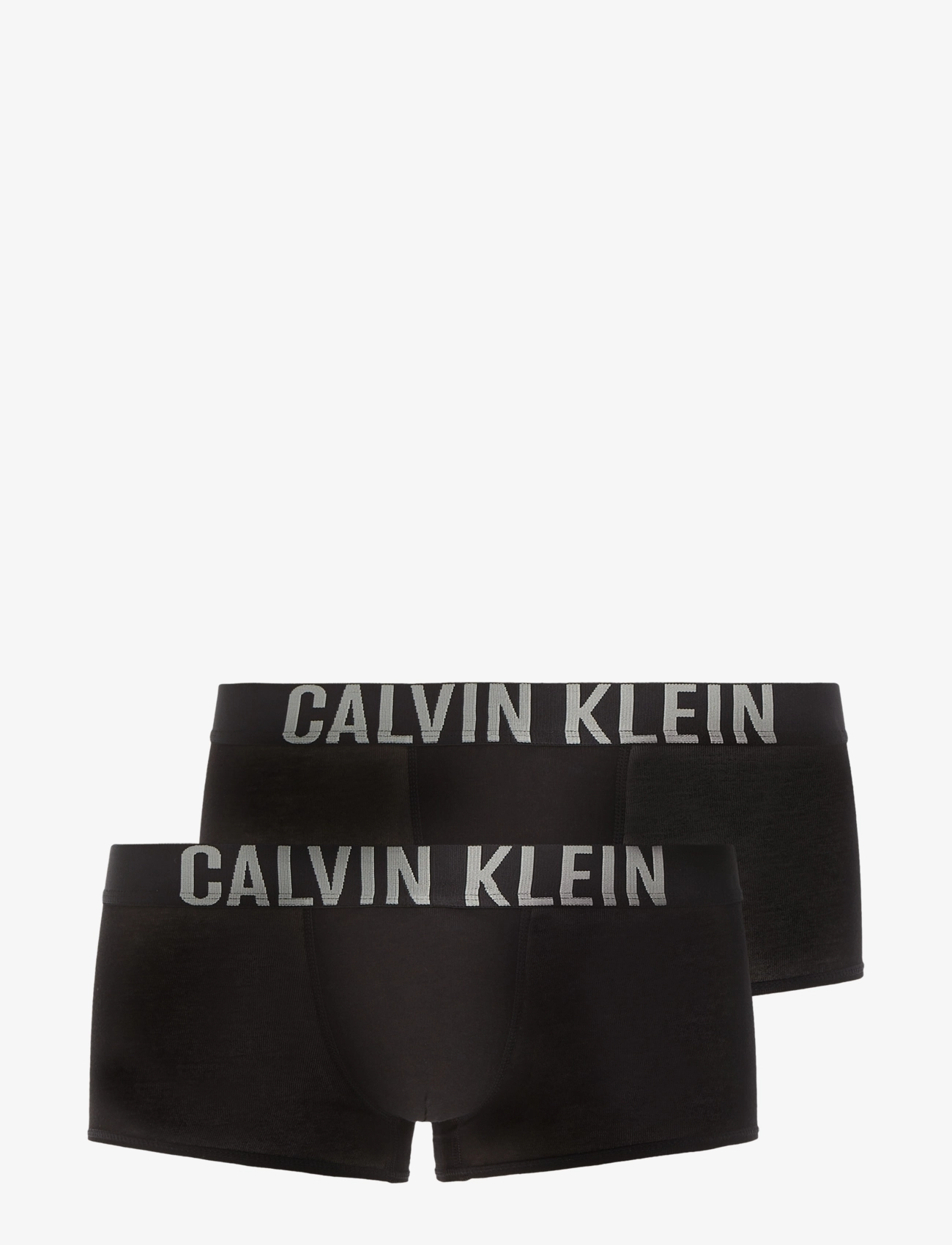 Calvin Klein 2 PACK TRUNKS - Undertøj - BLACK / black