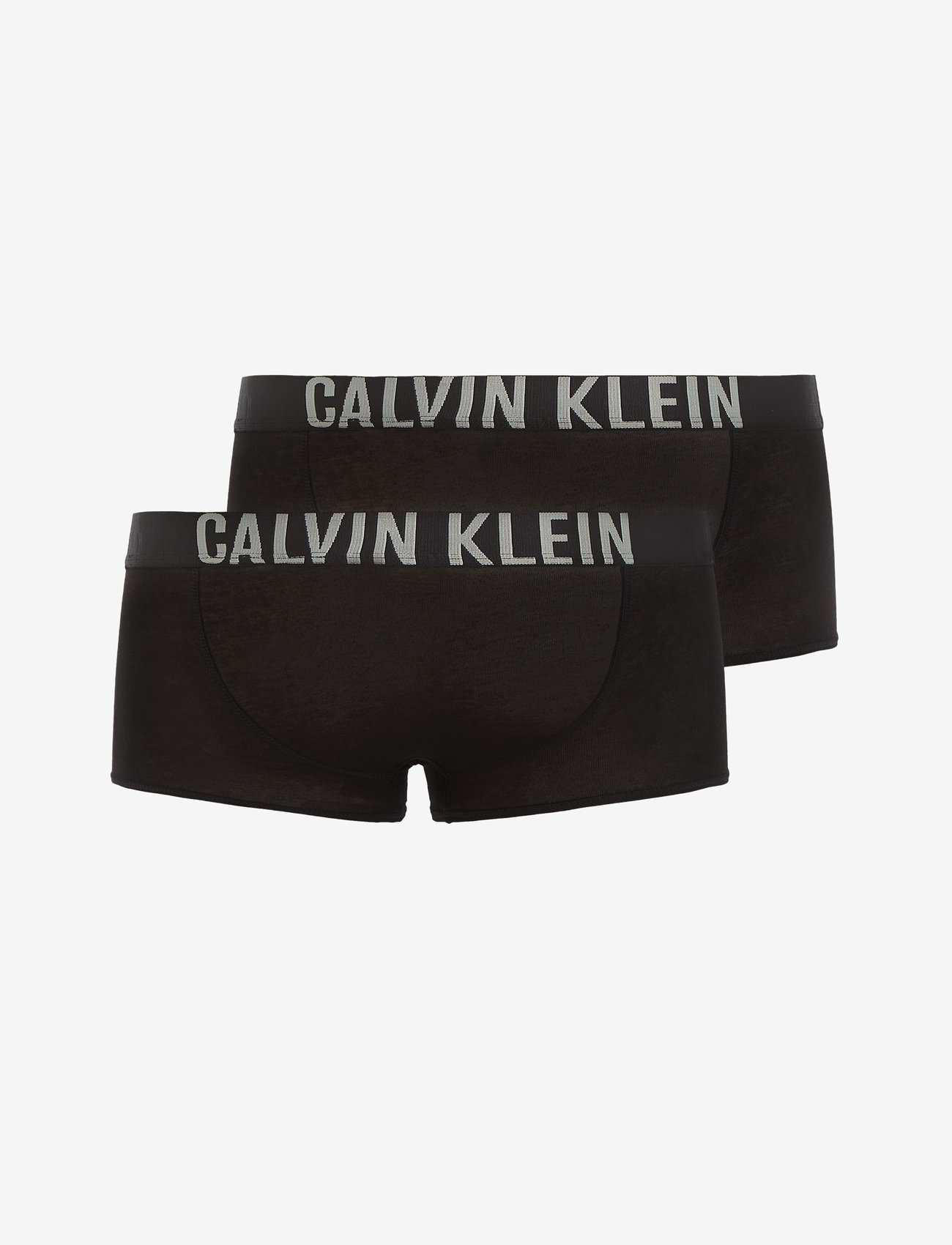 Calvin Klein - 2 PACK TRUNKS - unterhosen - black - 1