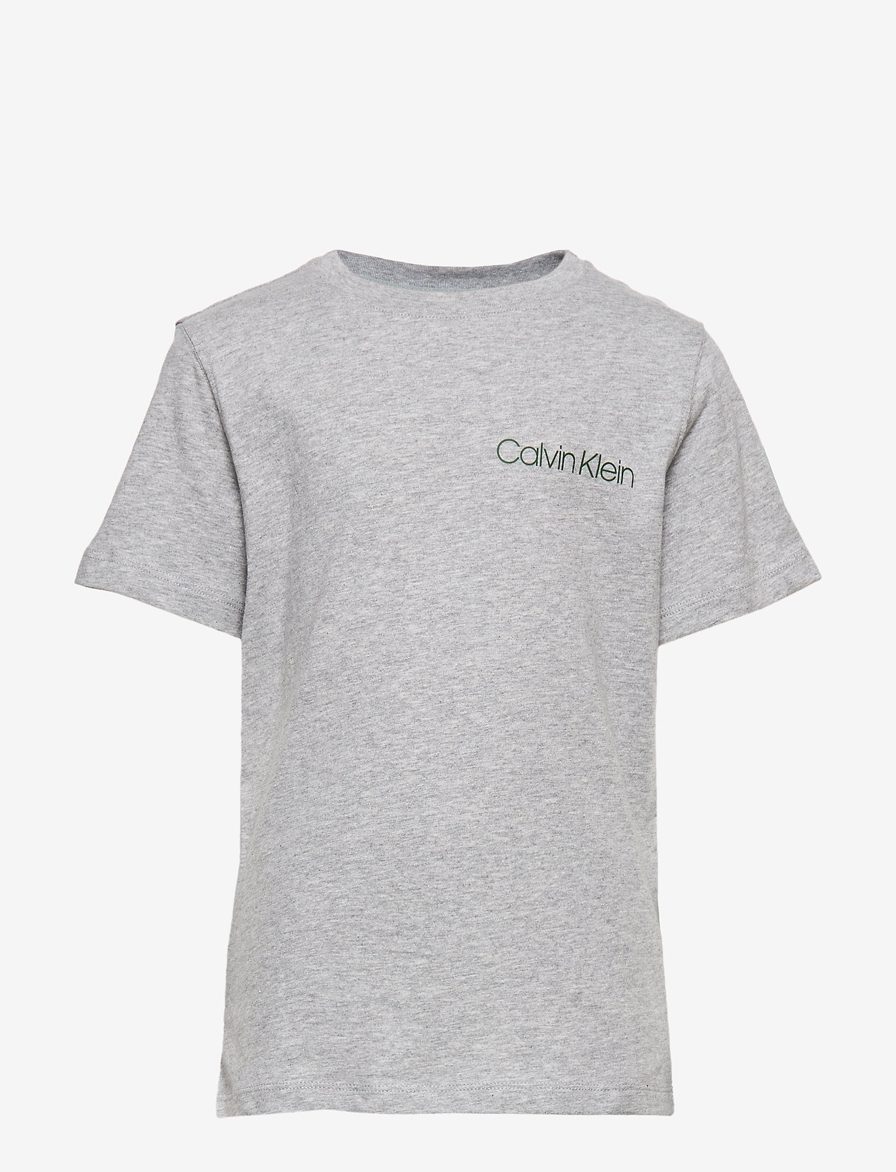 Calvin Klein - 2PK TEES - 1greyheather/1greenerpastures - 0