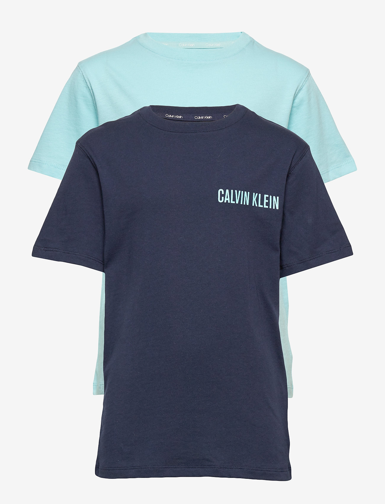 Calvin Klein - 2PK TEES - 1angelblue/1blackiris - 0