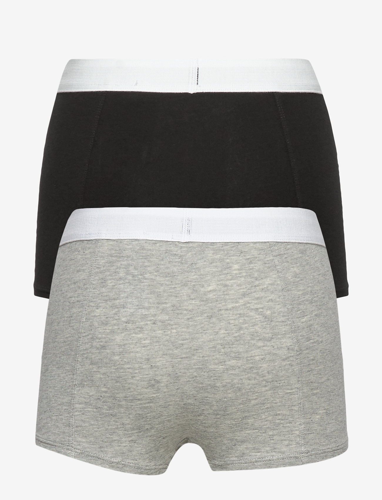 Calvin Klein - 2PK TRUNKS - 1greyheather/1black - 1