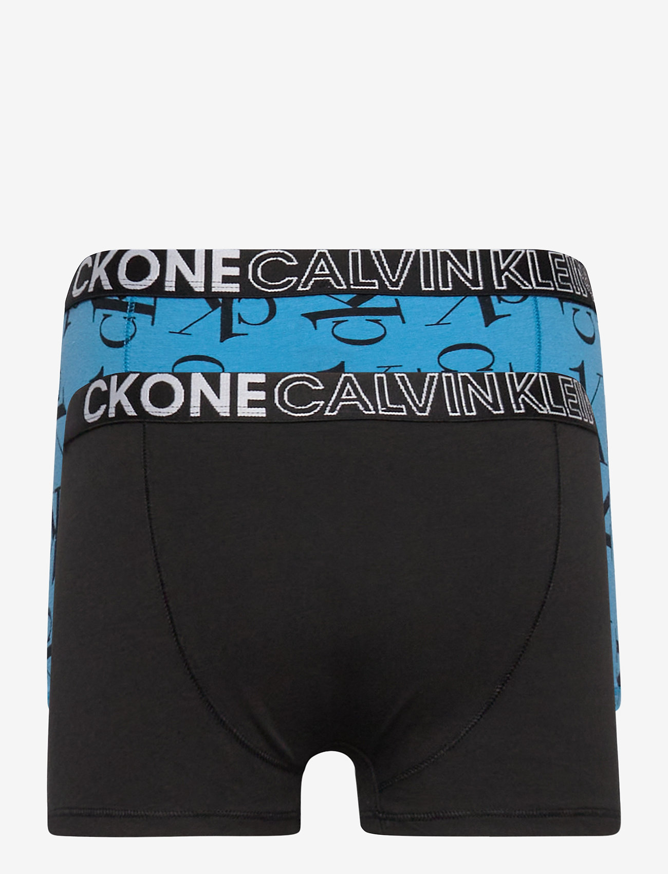 Calvin Klein - 2PK TRUNKS - ckrepeatblueaop/pvhblack - 1