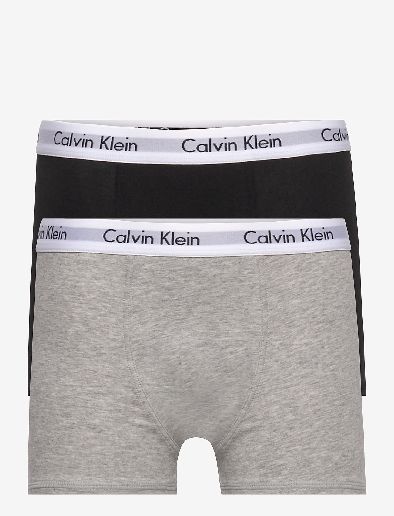 2PK TRUNKS - GREYHEATHER/PVHBLACK