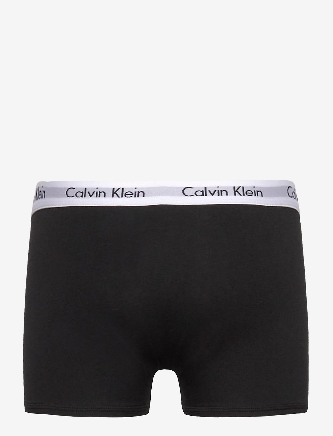 Calvin Klein - 2PK TRUNKS - greyheather/pvhblack - 1