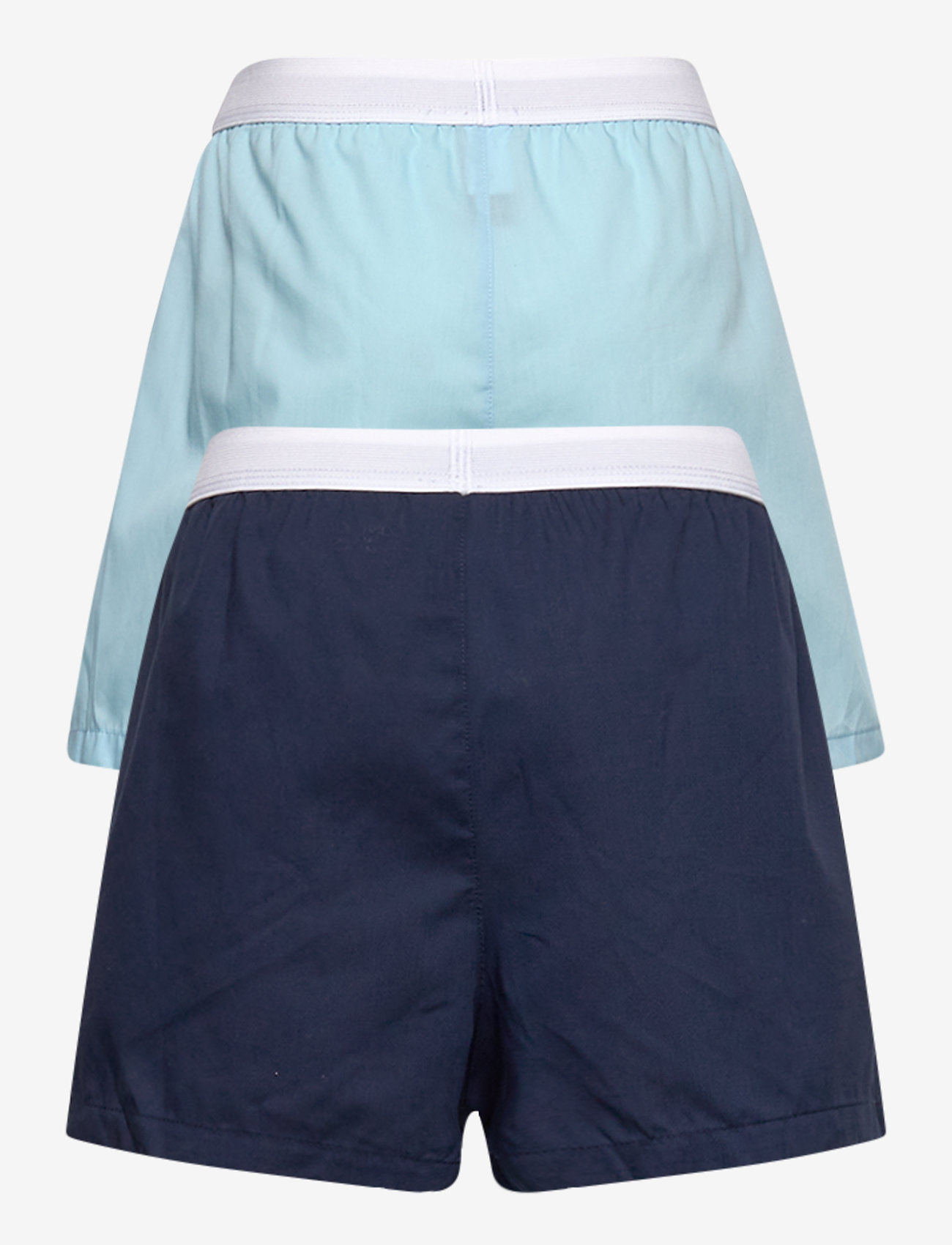 Calvin Klein - 2PK WOVEN BOXERS - bluefizz/navyiris - 1