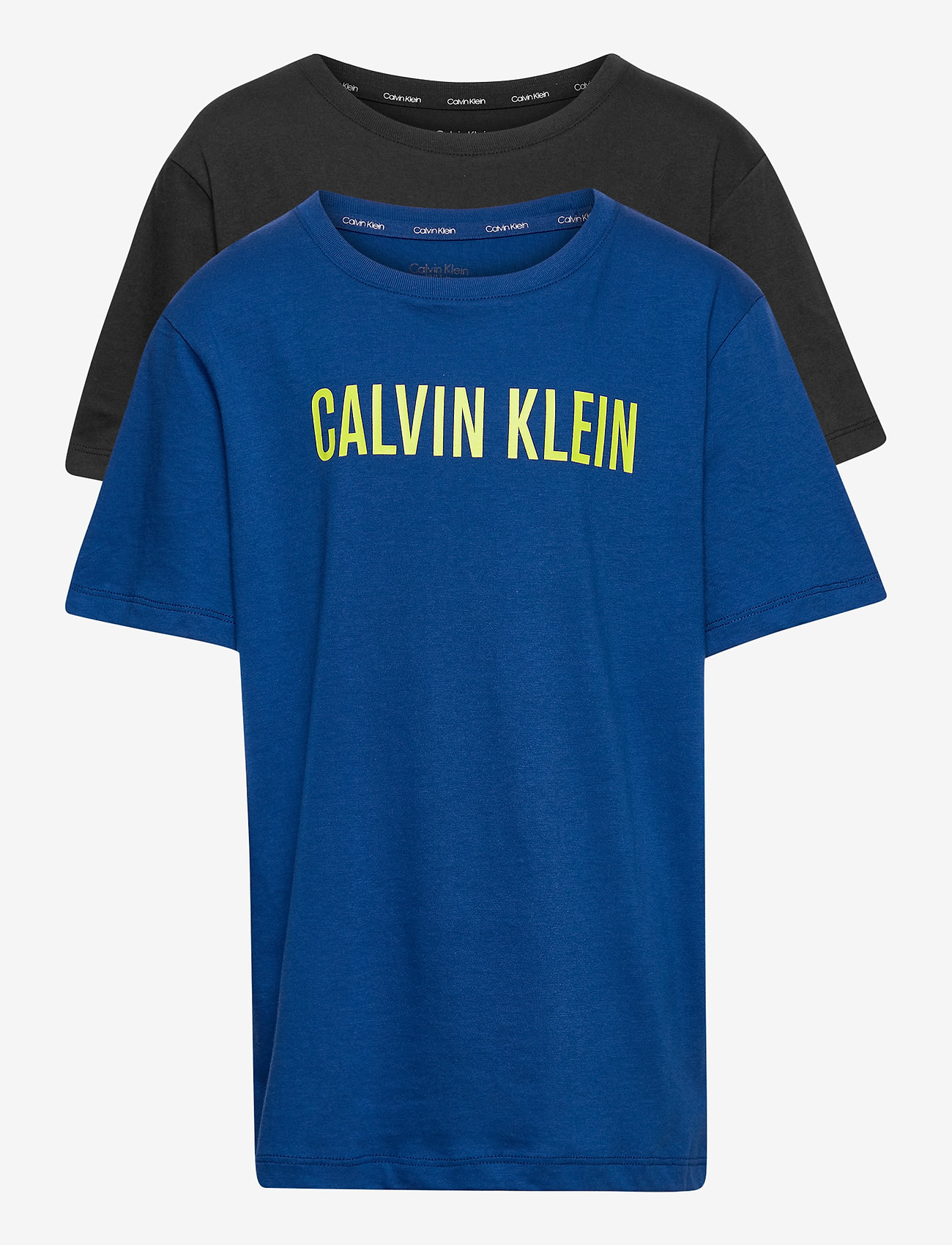 Calvin Klein - 2PK TEES - pvhblack/chaseblue - 0
