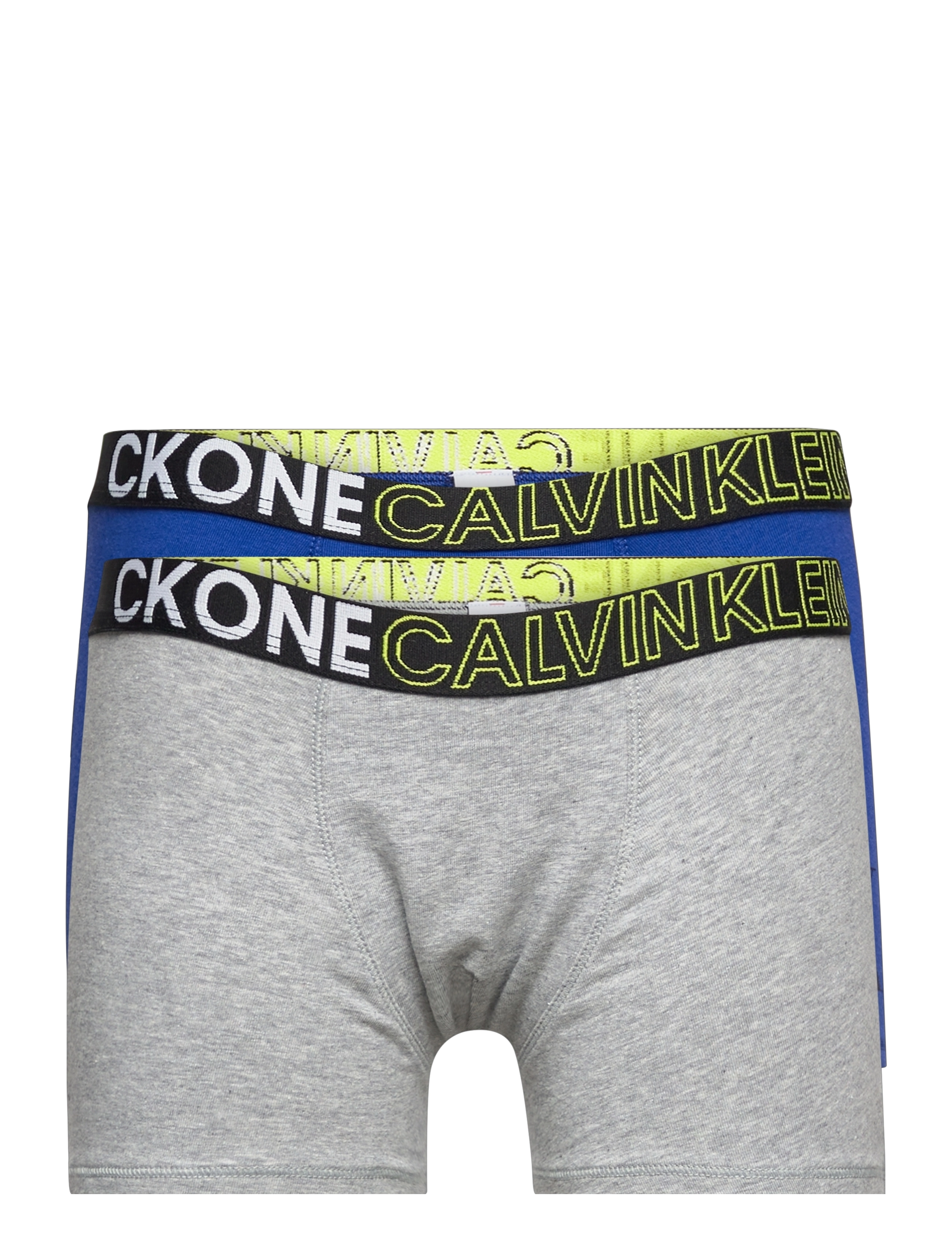 2PK TRUNKS - BRIGHTBLUE/GREYHEATHER