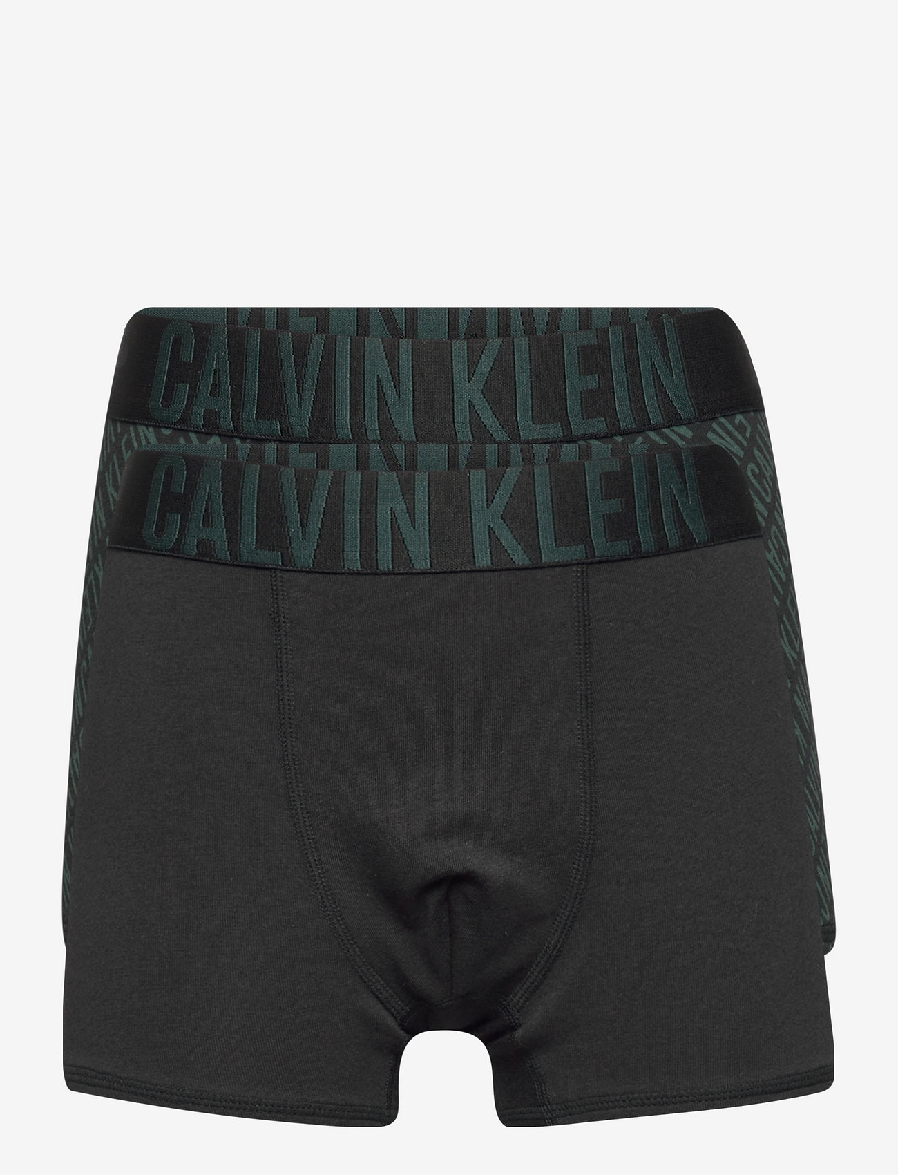Calvin Klein - 2PK TRUNKS - iplogogreenaop/pvhblack - 0