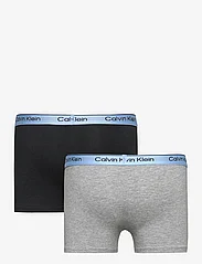 Calvin Klein - 2PK TRUNK - underbukser - greyheather/pvhblack - 1