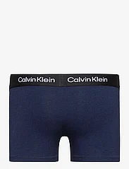Calvin Klein - 3PK TRUNK - underbukser - navyiris/greyheather/pvhblack - 3