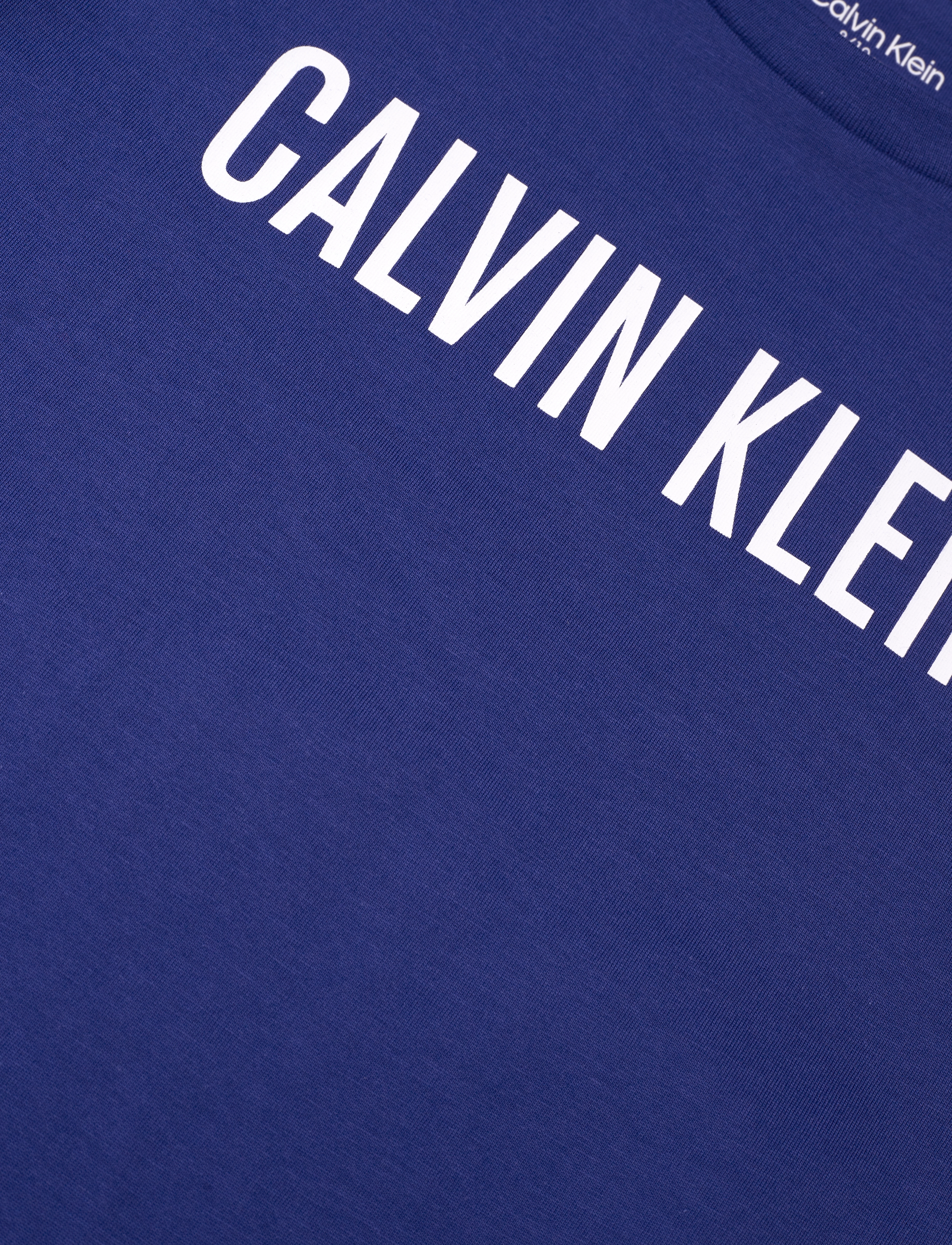 Calvin Klein - KNIT PJ SET (SS+CUFFED PANT) - pigmentblue/w/pvhblack - 5