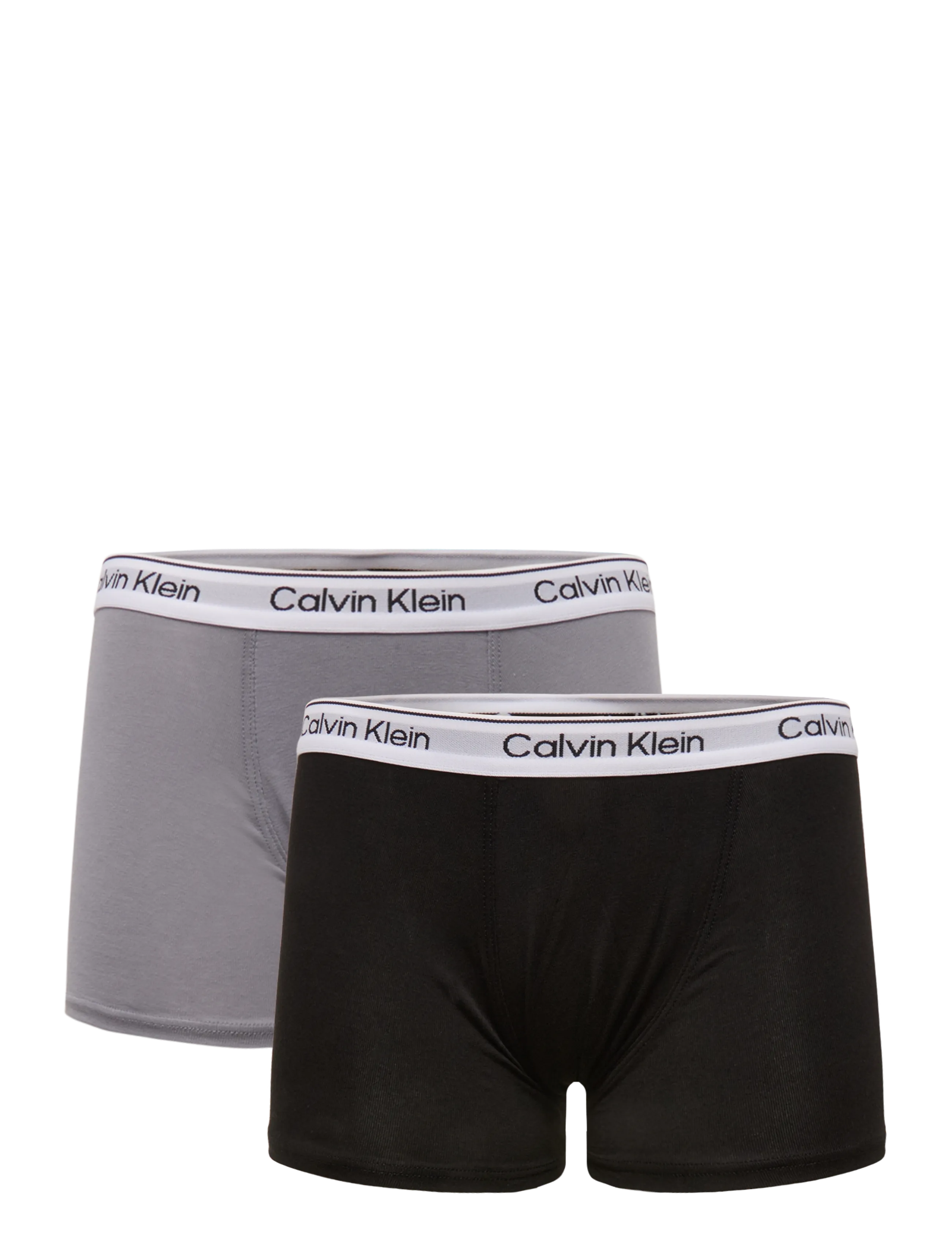 Calvin Klein 2PK TRUNK - Calvin Klein - BLK QUICKSILVER / black
