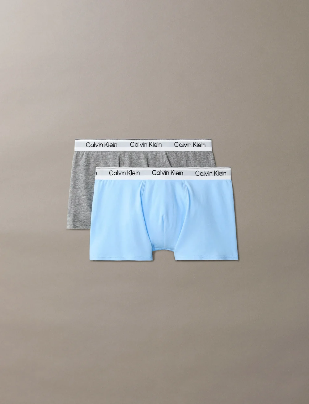 Calvin Klein - 2PK TRUNK - underbukser - bluebell/greyheather - 0