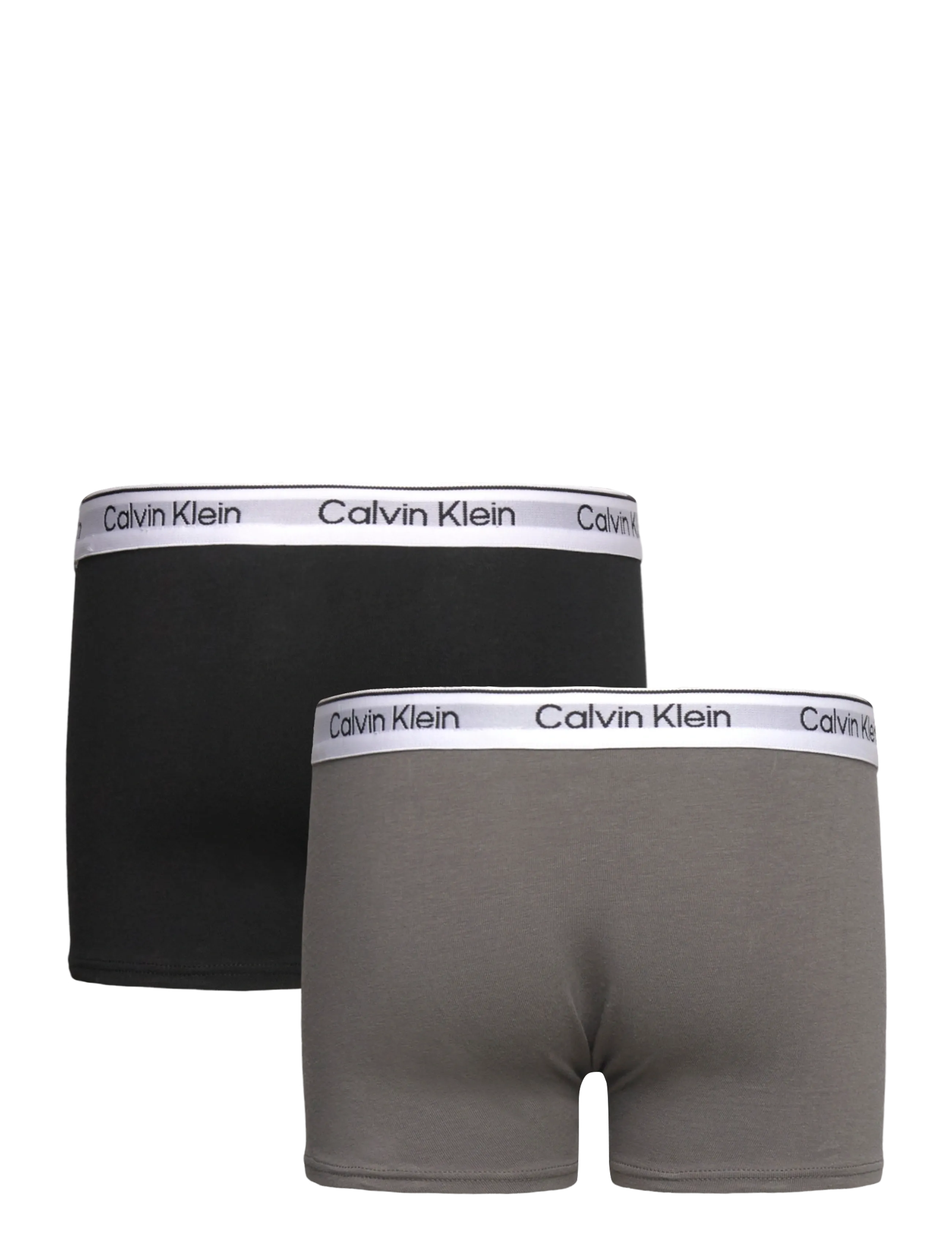 Calvin Klein - 2PK TRUNK - underbukser - granitegrey/pvhblack - 1