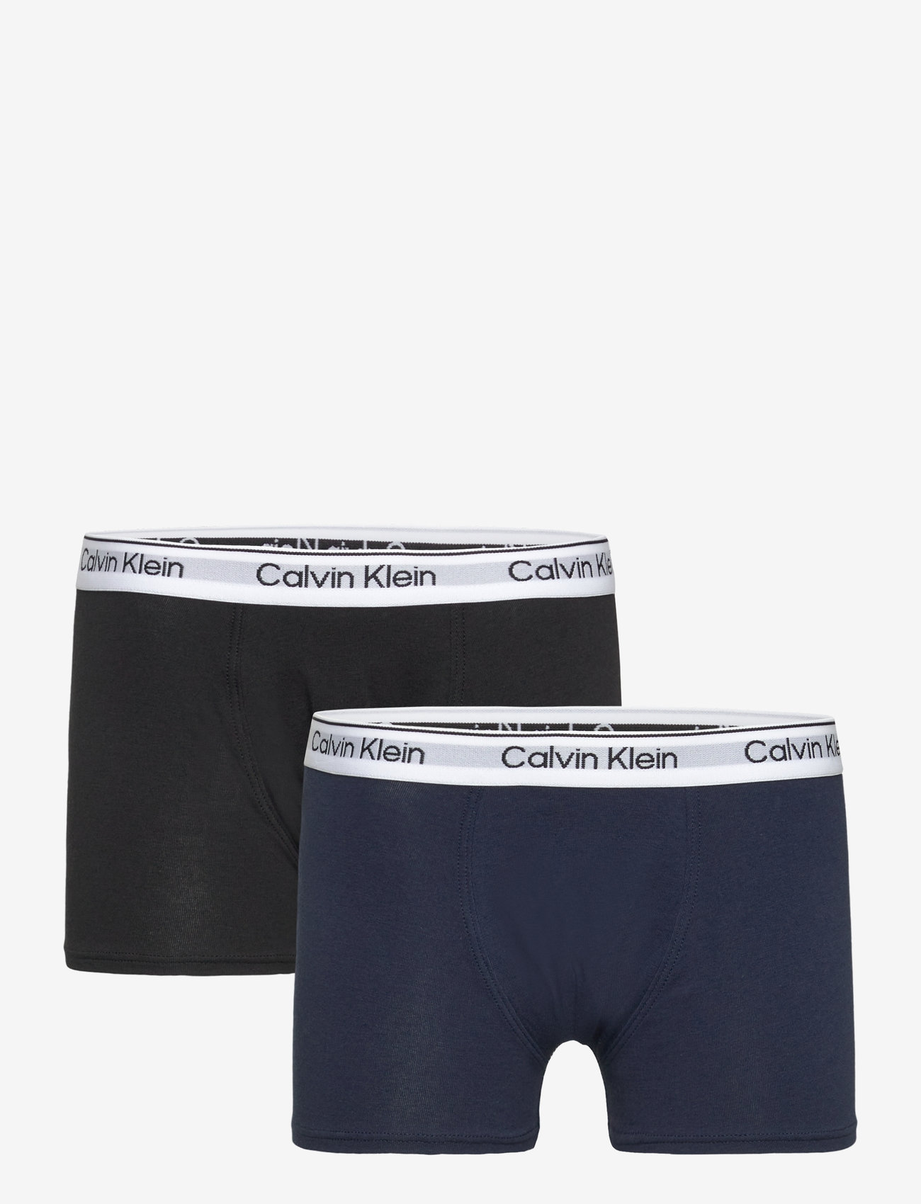 Calvin Klein - 2PK TRUNK - pesu - pvhblack/blackiris - 0